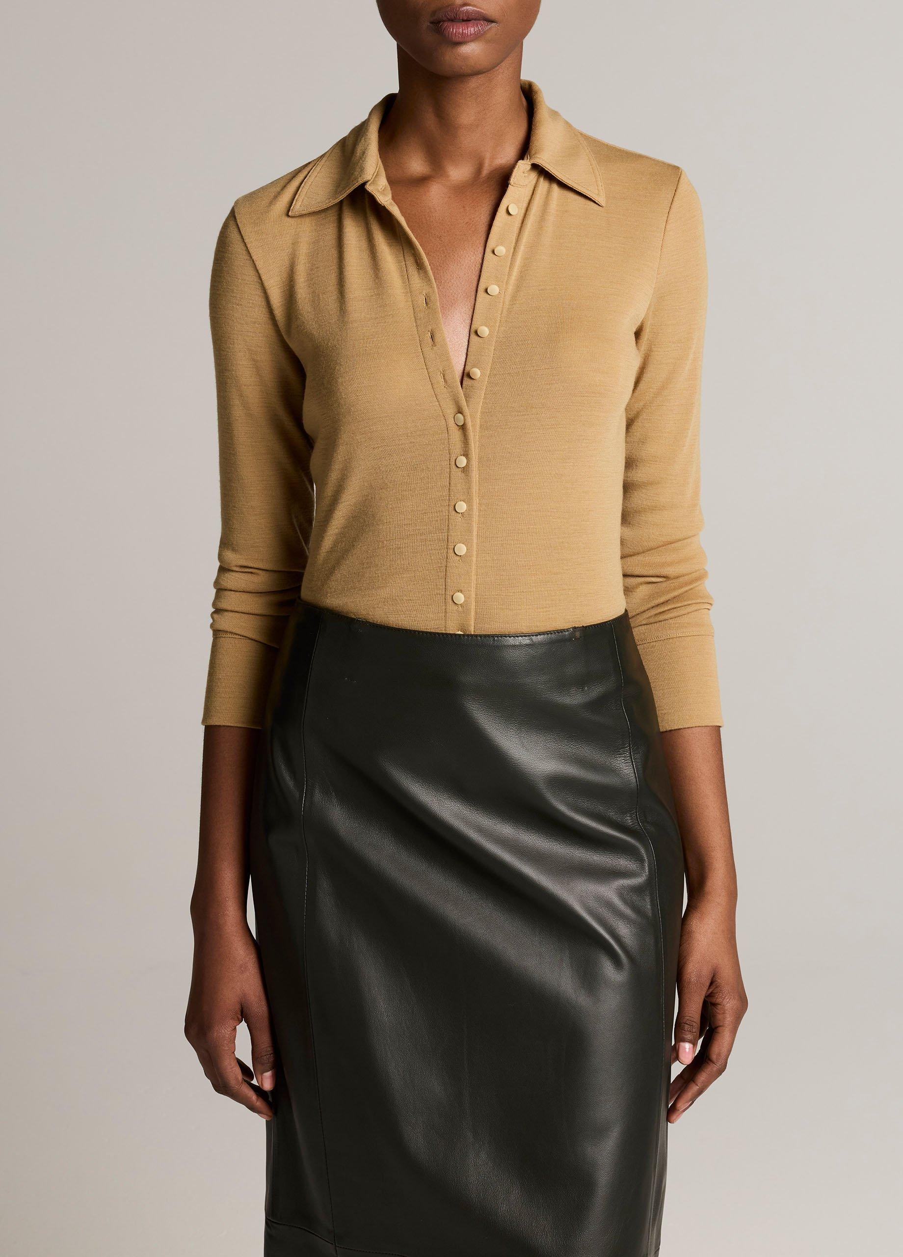 Multi-Button Collared Cardigan Top image number 0