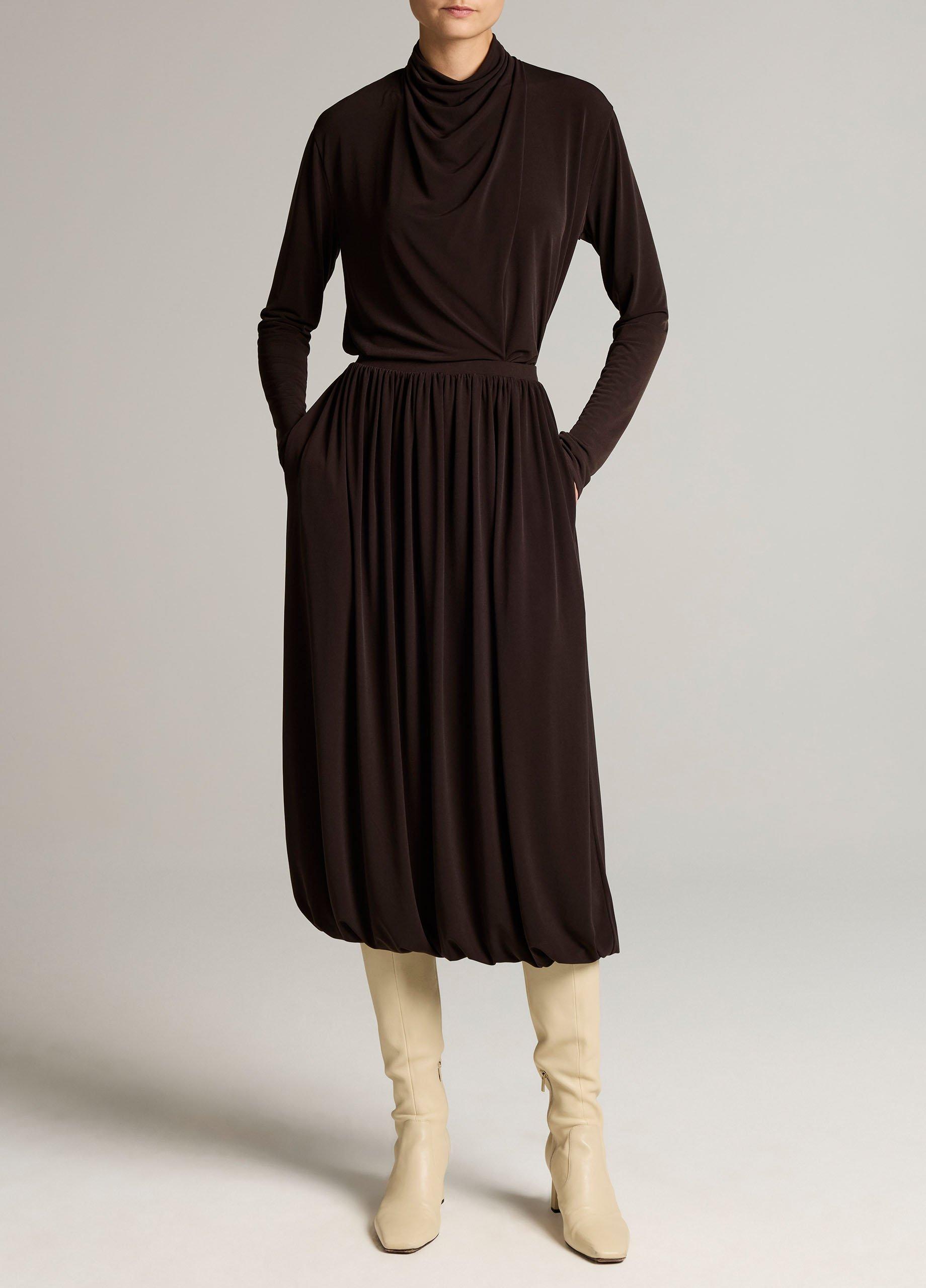Matte Jersey Bubble Skirt image number 0