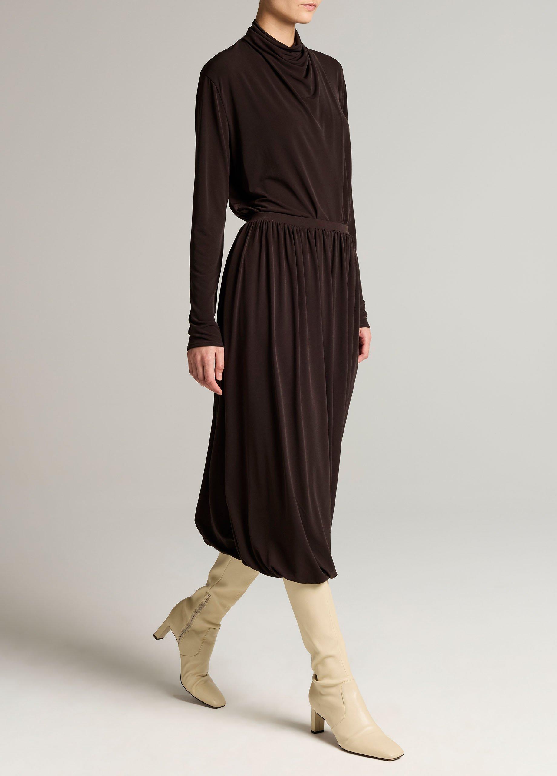 Matte Jersey Bubble Skirt image number 1