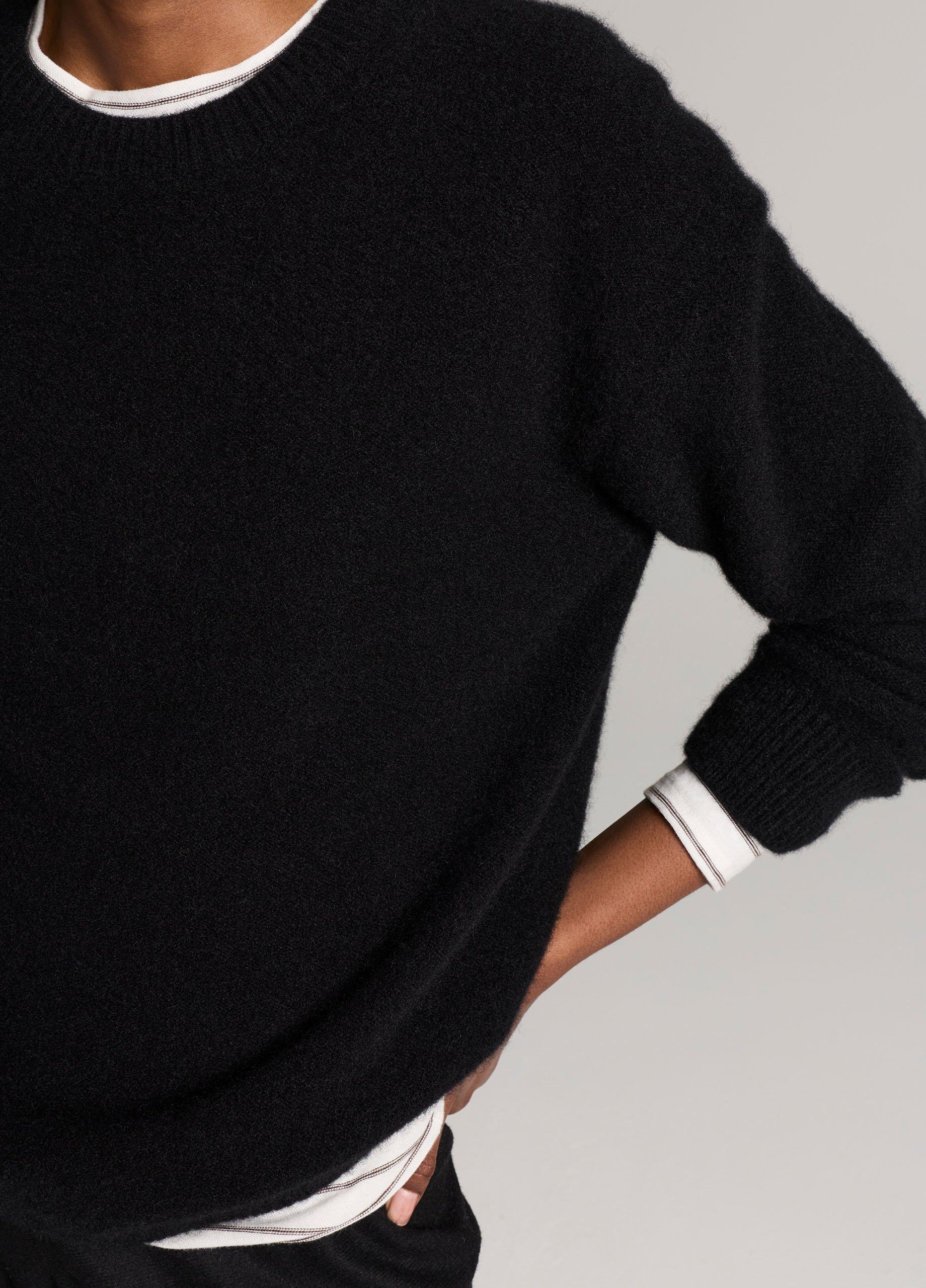 Cashmere Classic Crew Neck Sweater image number 1