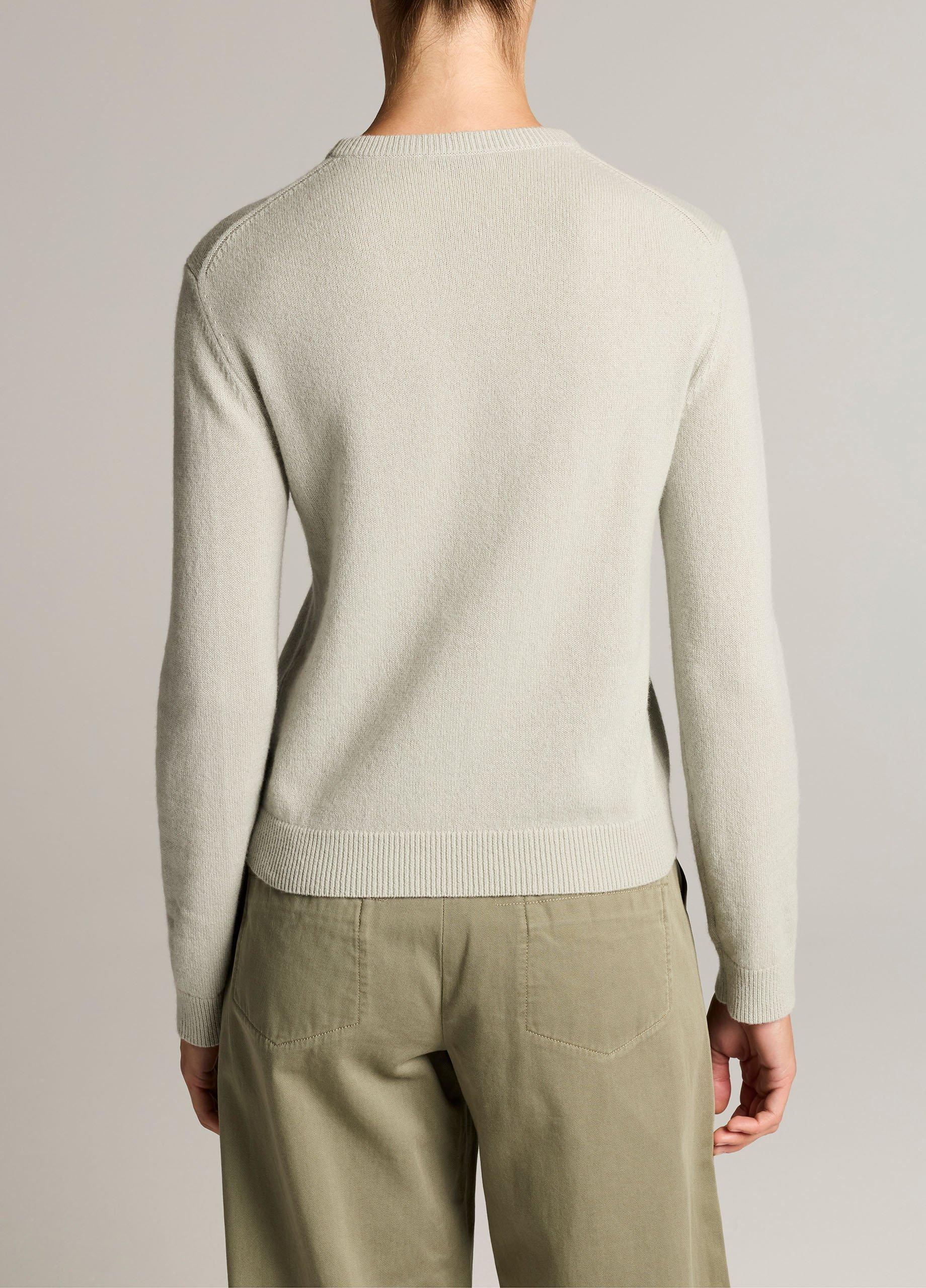 Cashmere Classic Crew Neck Sweater image number 2