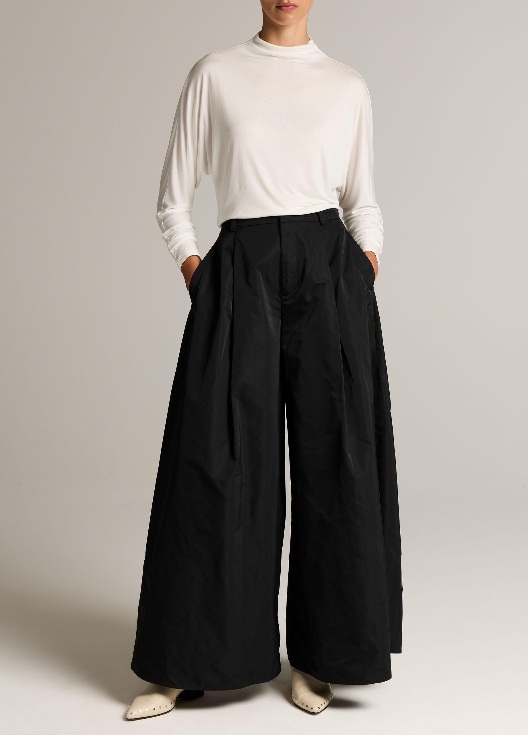 Faille High-Waist Evening Pant image number 0
