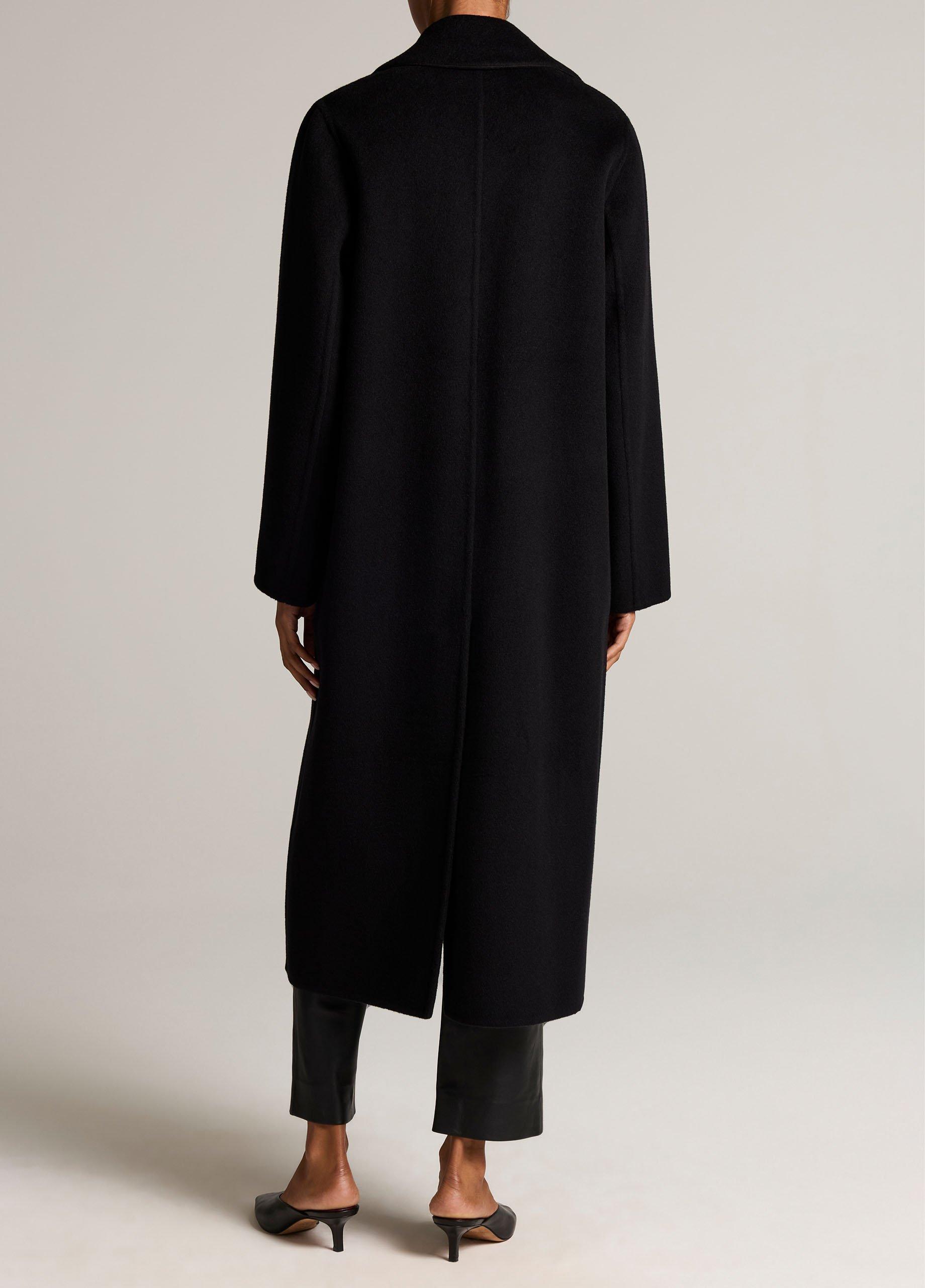 Wool-Cashmere Single-Breasted Classic Coat image number 2