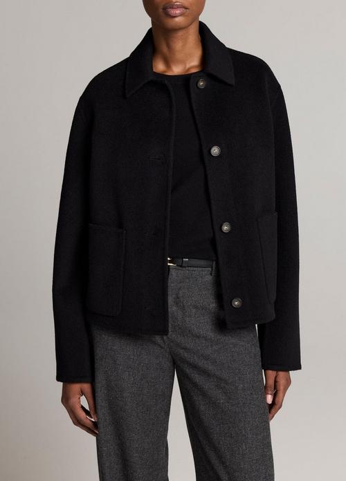 Wool-Cashmere Short Jacket