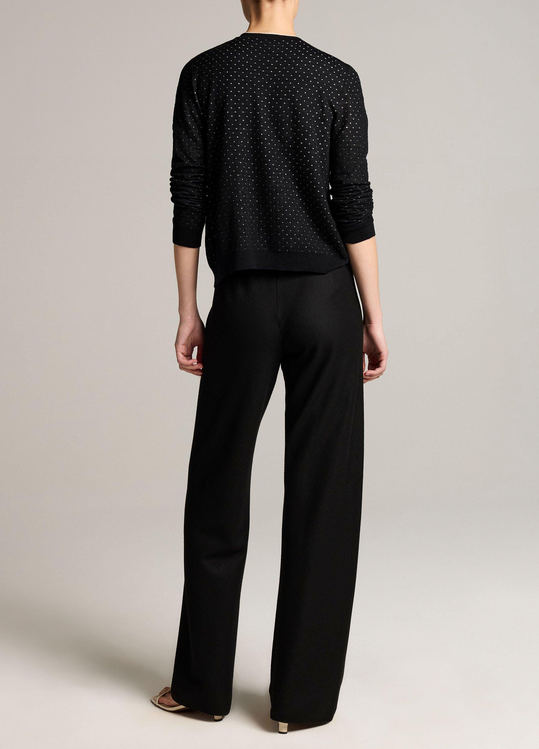 Colette High-Rise Italian Wool-Blend Flannel Bias Pant image number 2