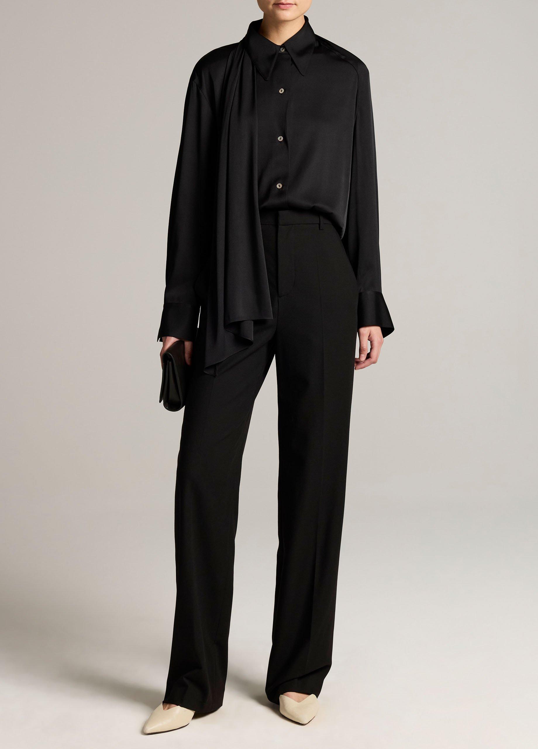 Elsa Fine Suiting High-Rise Straight-Leg Trouser image number 0