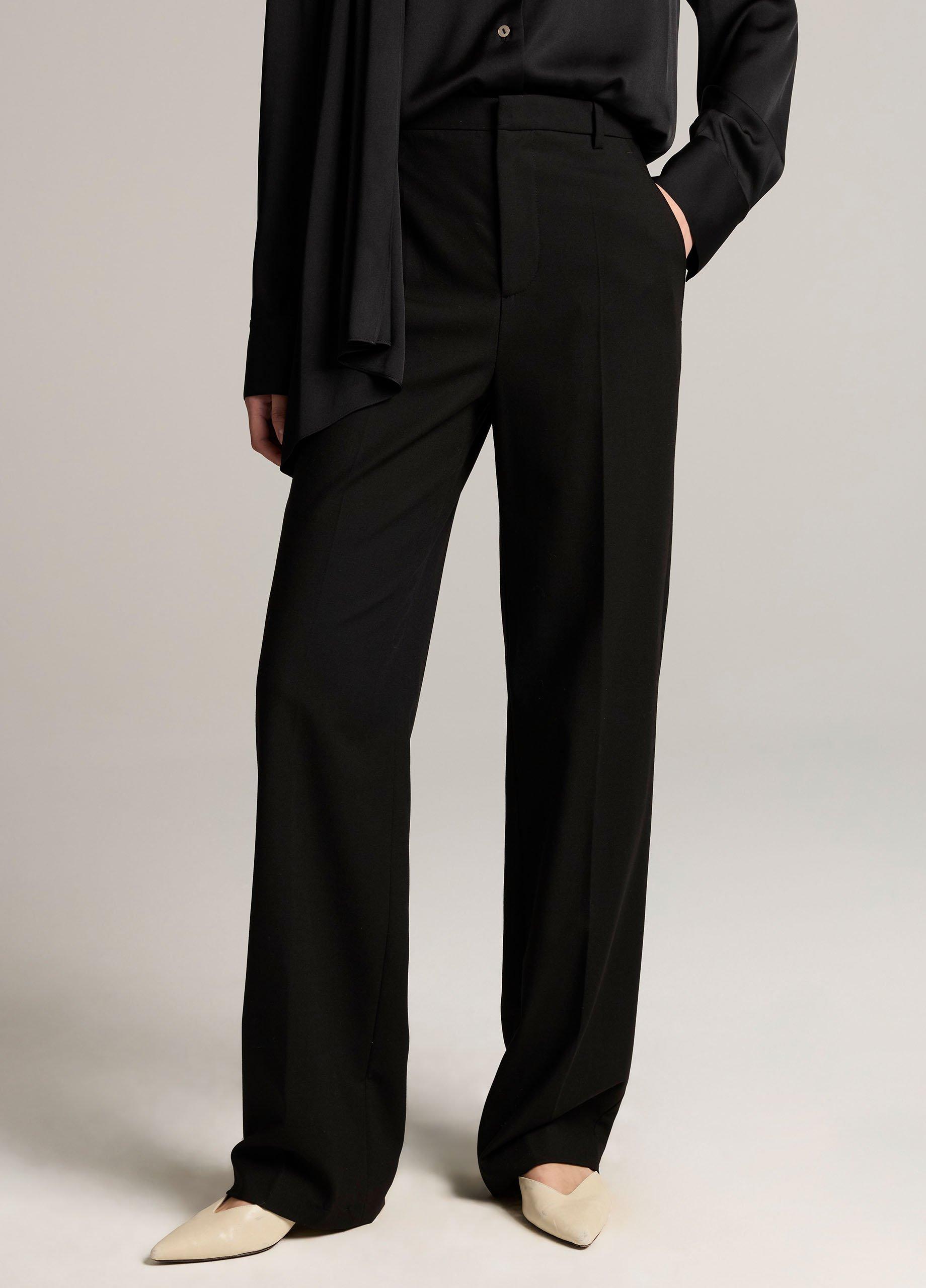 Elsa Fine Suiting High-Rise Straight-Leg Trouser image number 3