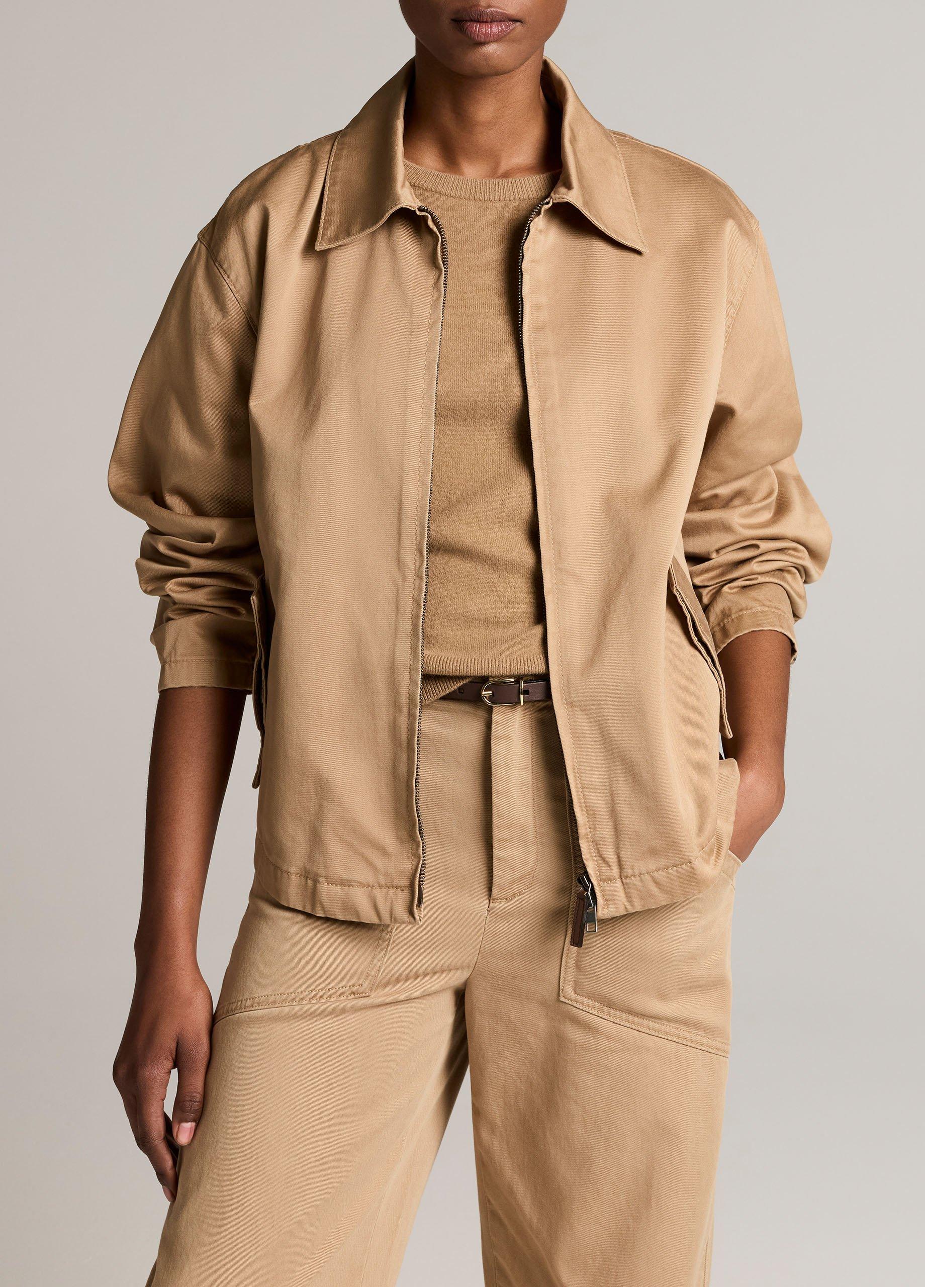 Washed Cotton Twill Jacket image number 0