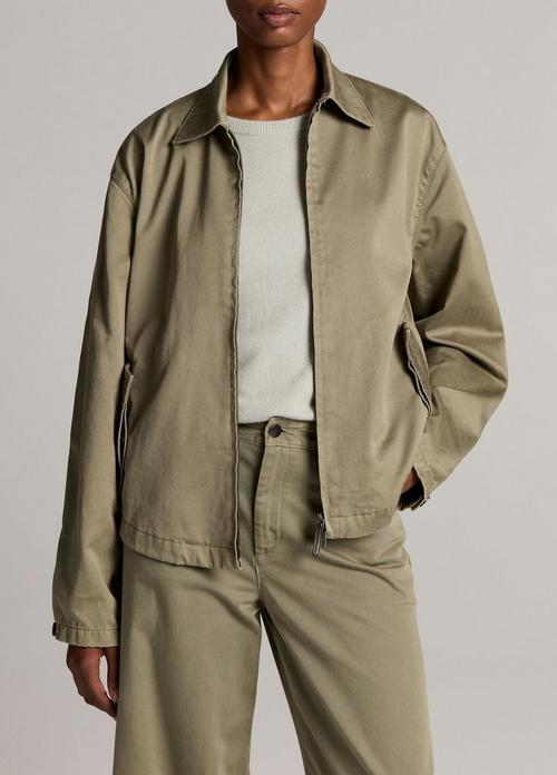 Washed Cotton Twill Jacket