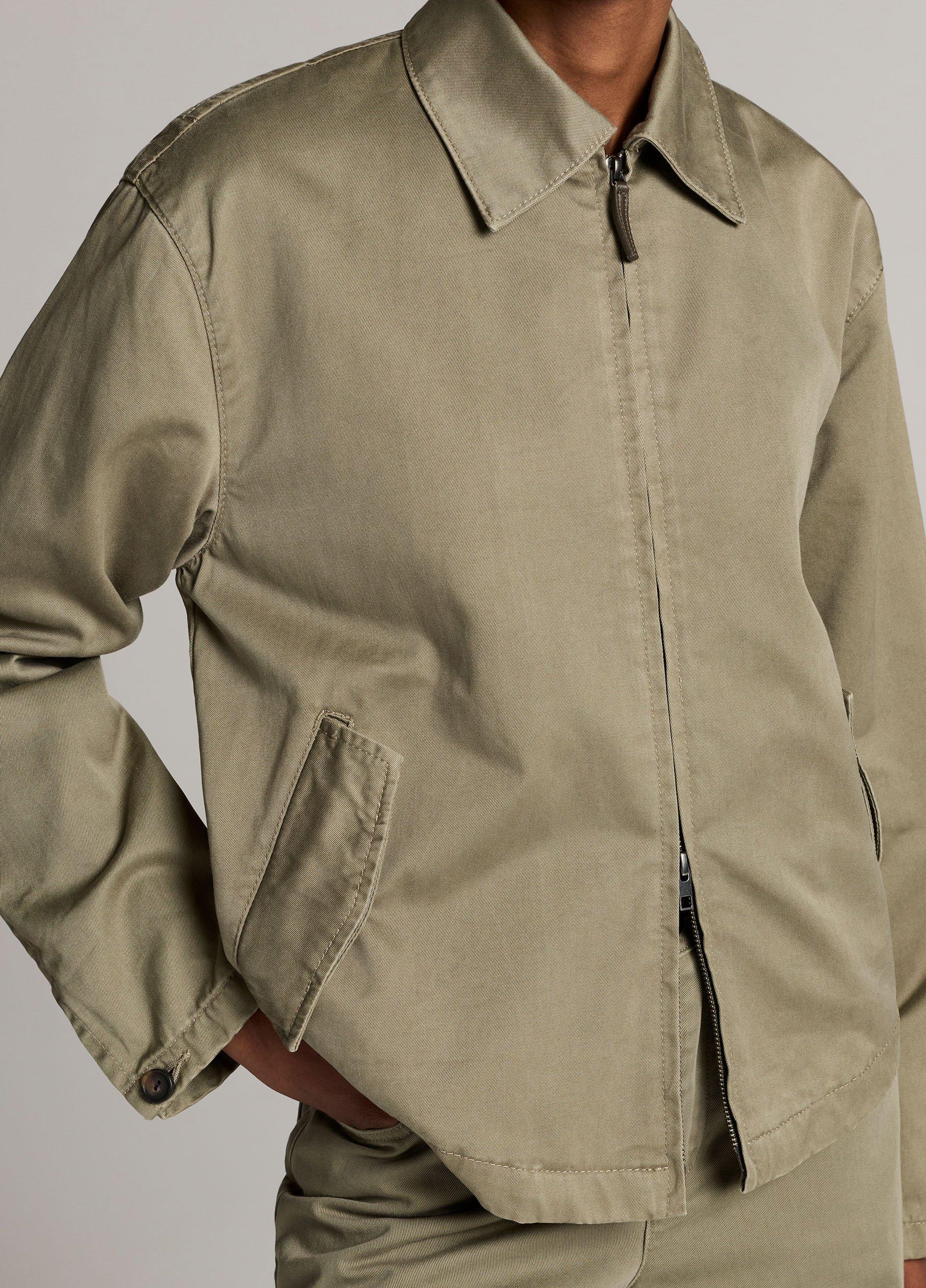 Washed Cotton Twill Jacket image number 1