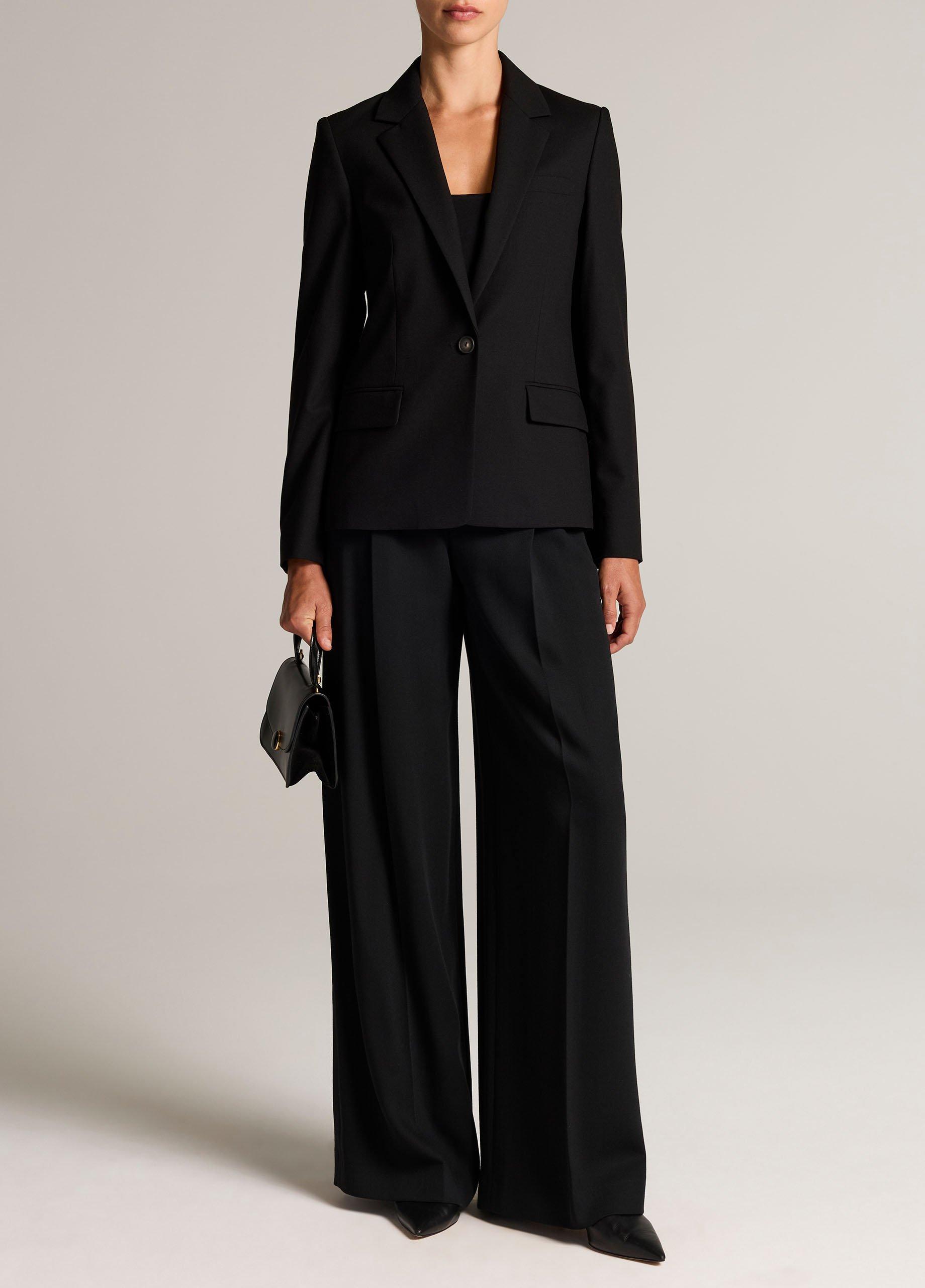 Structured Peak-Lapel Blazer image number 3