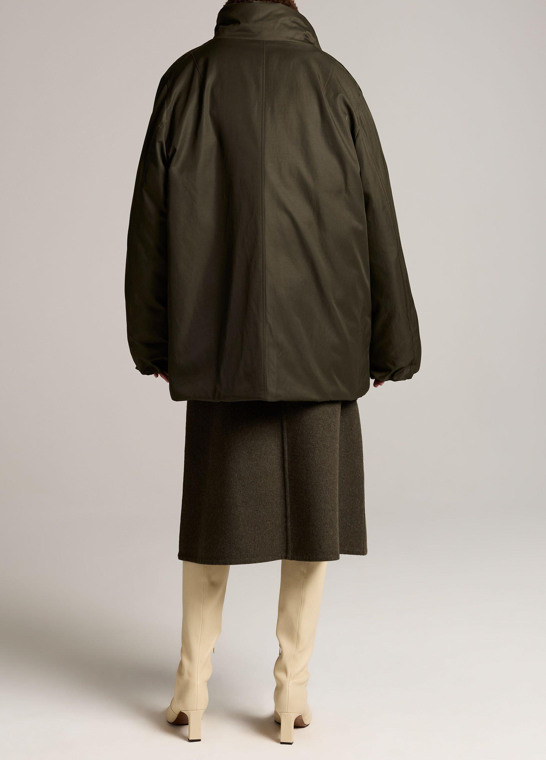 Faux-Fur-Lined Puffer Coat image number 2