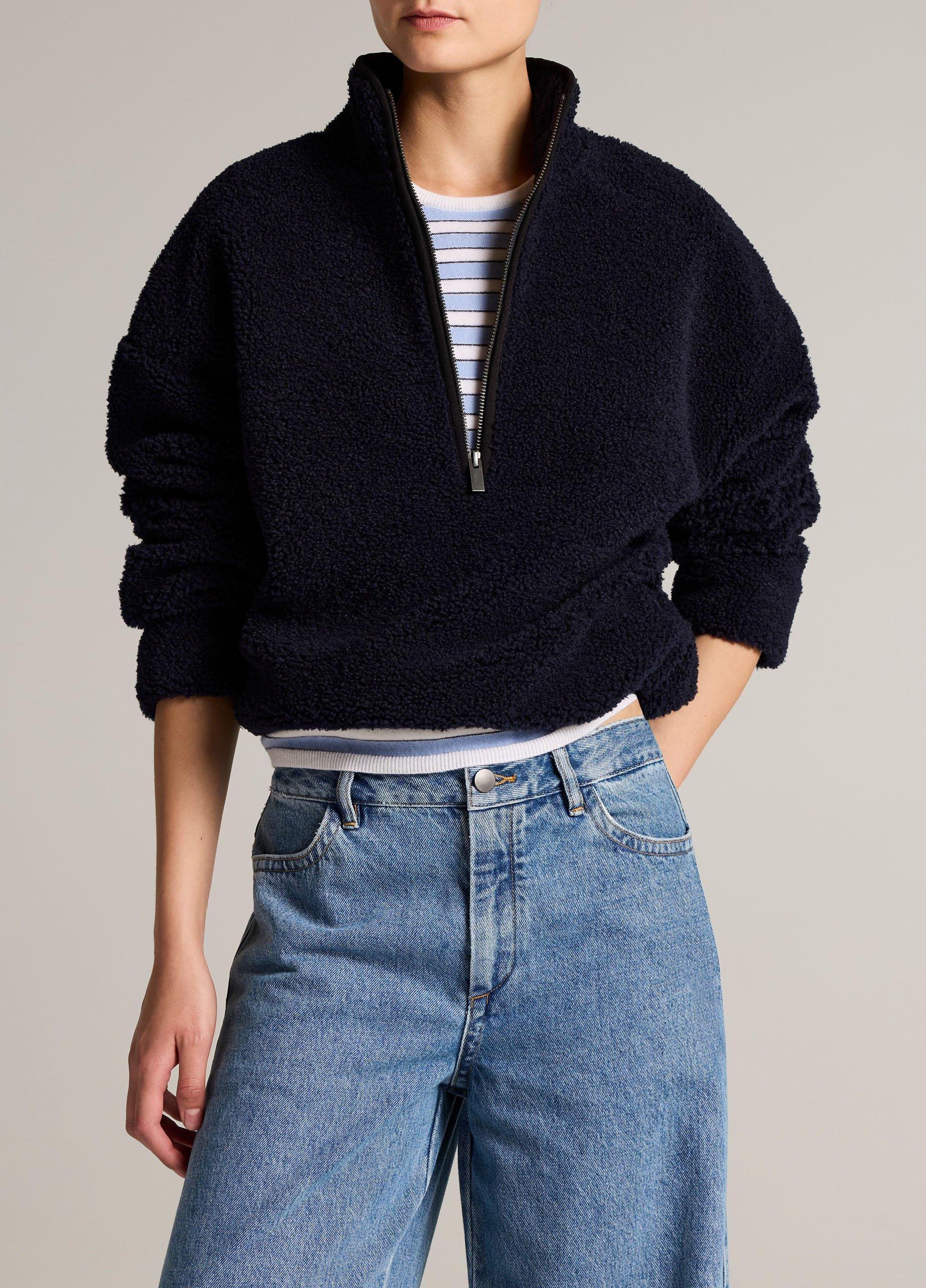 Sherpa Half-Zip Pullover image number 0