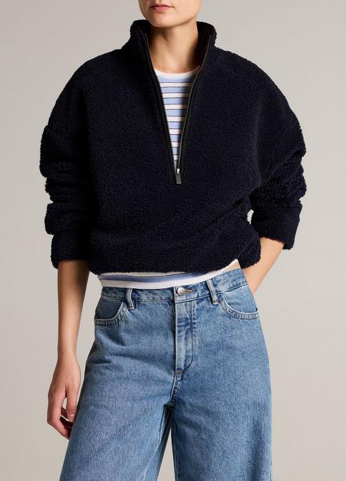 Sherpa Half-Zip Pullover