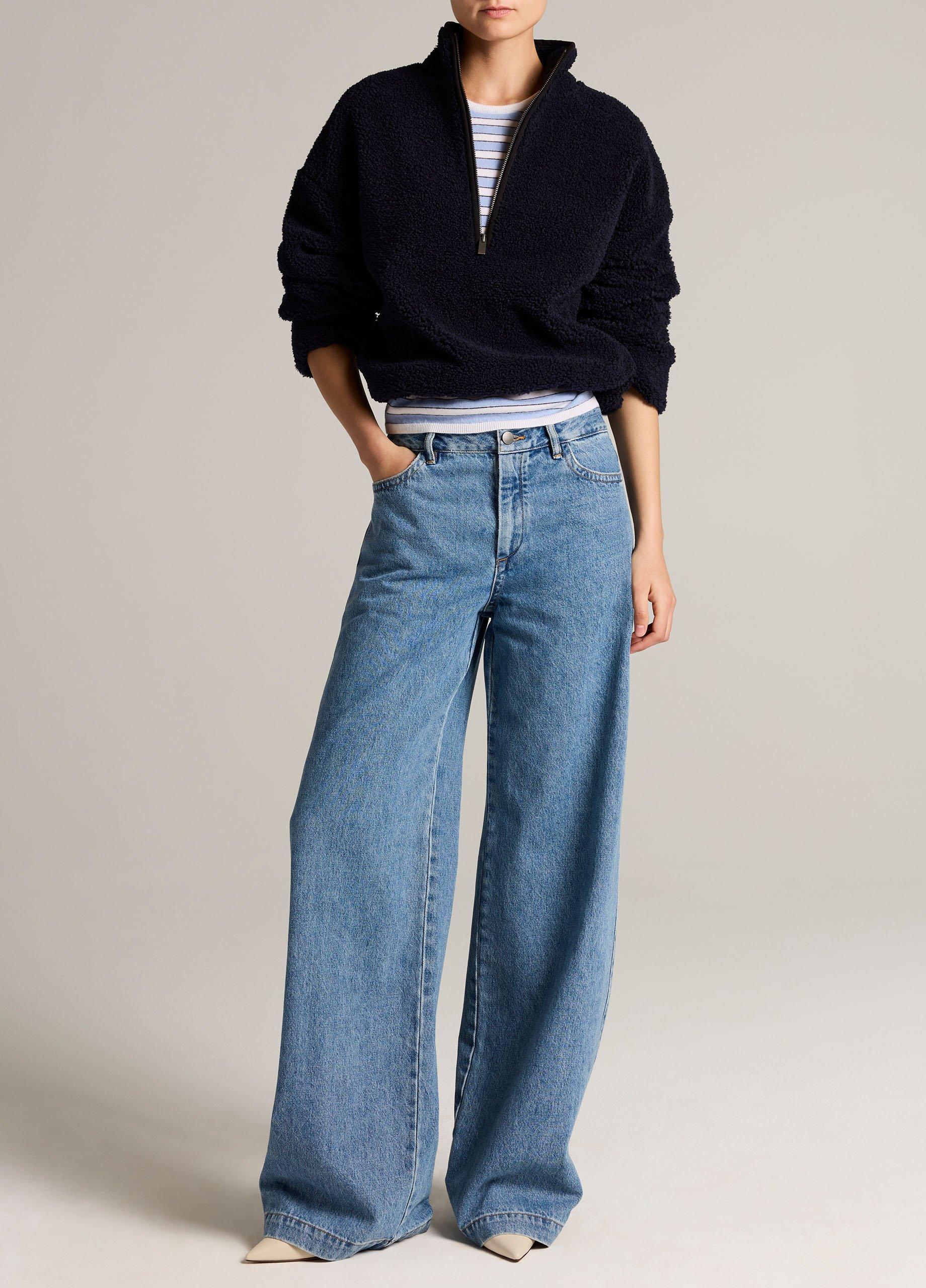 Sherpa Half-Zip Pullover image number 3