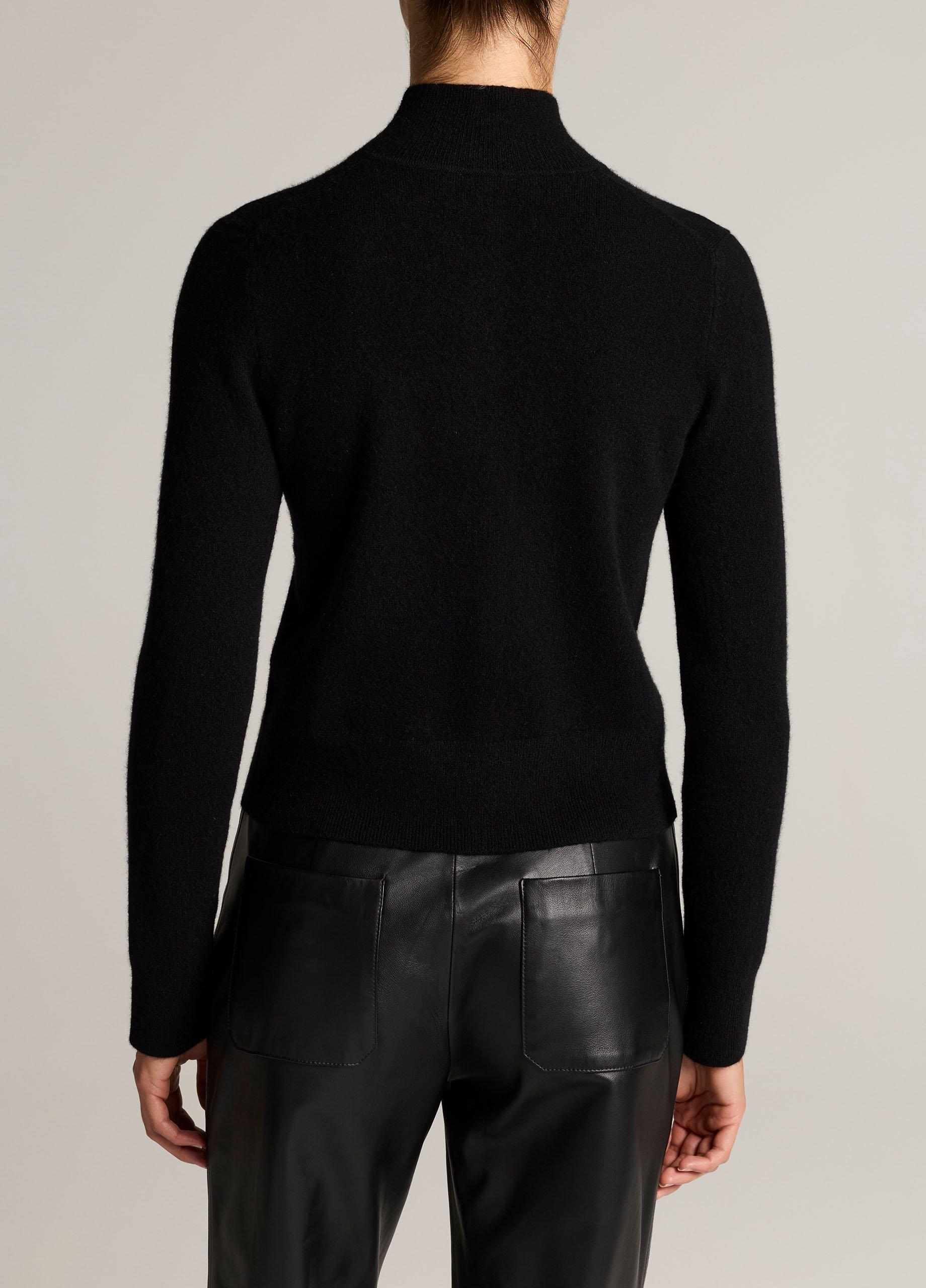 Wool & Cashmere-Blend Turtleneck Cardigan image number 2