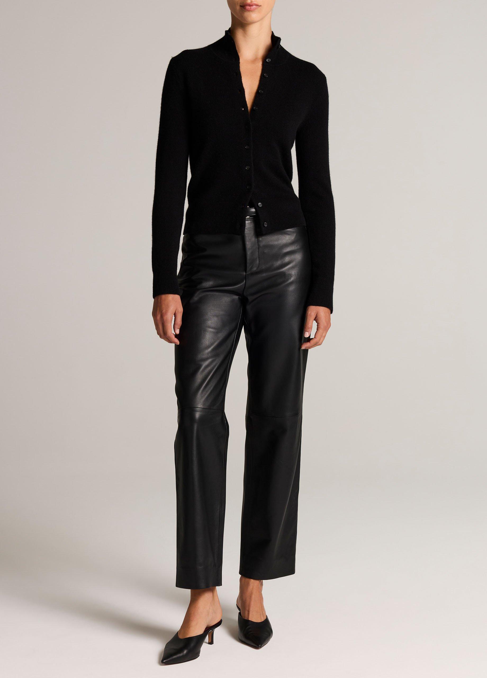 Wool & Cashmere-Blend Turtleneck Cardigan image number 3