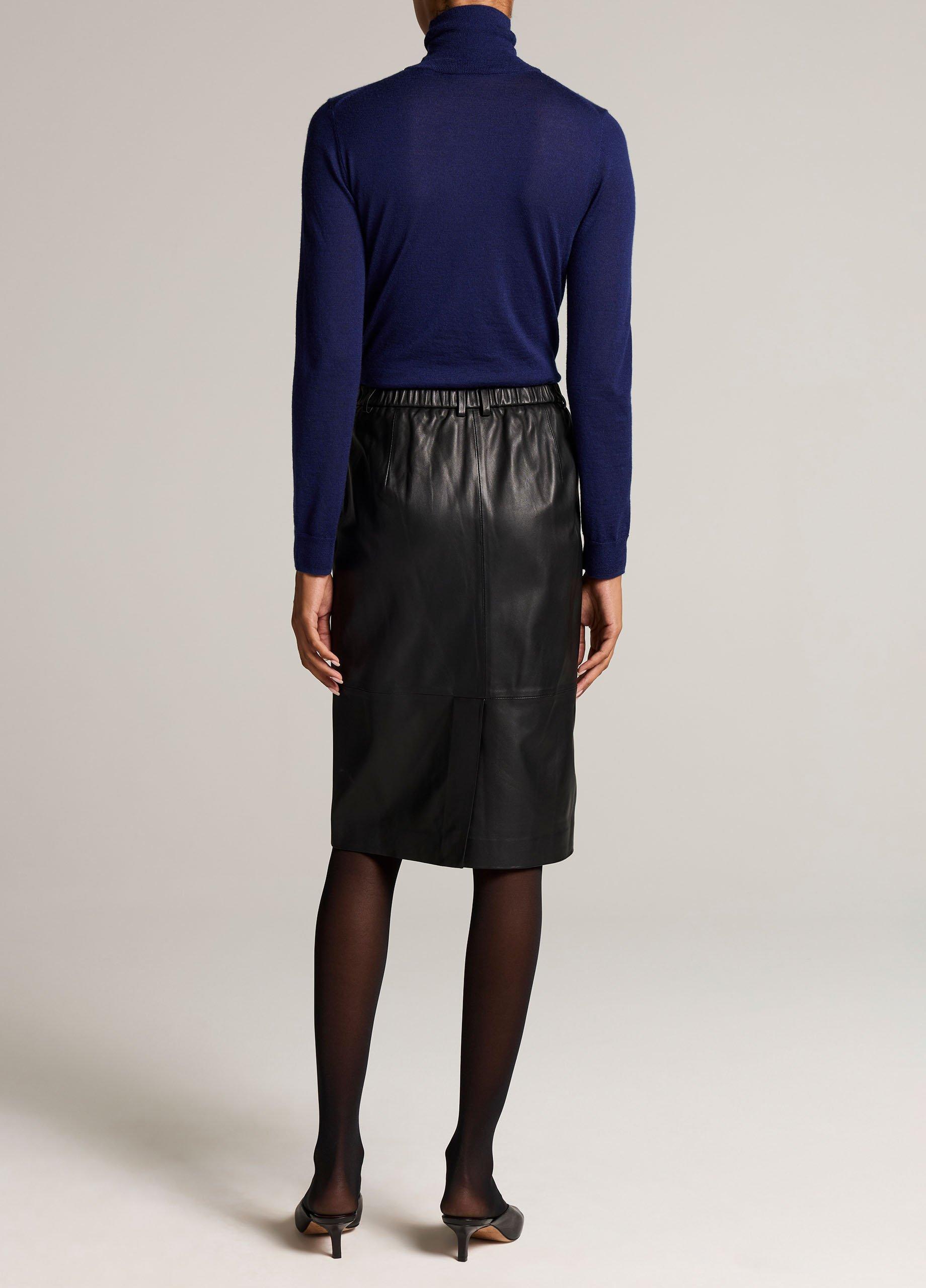 Leather Paperbag Skirt image number 2