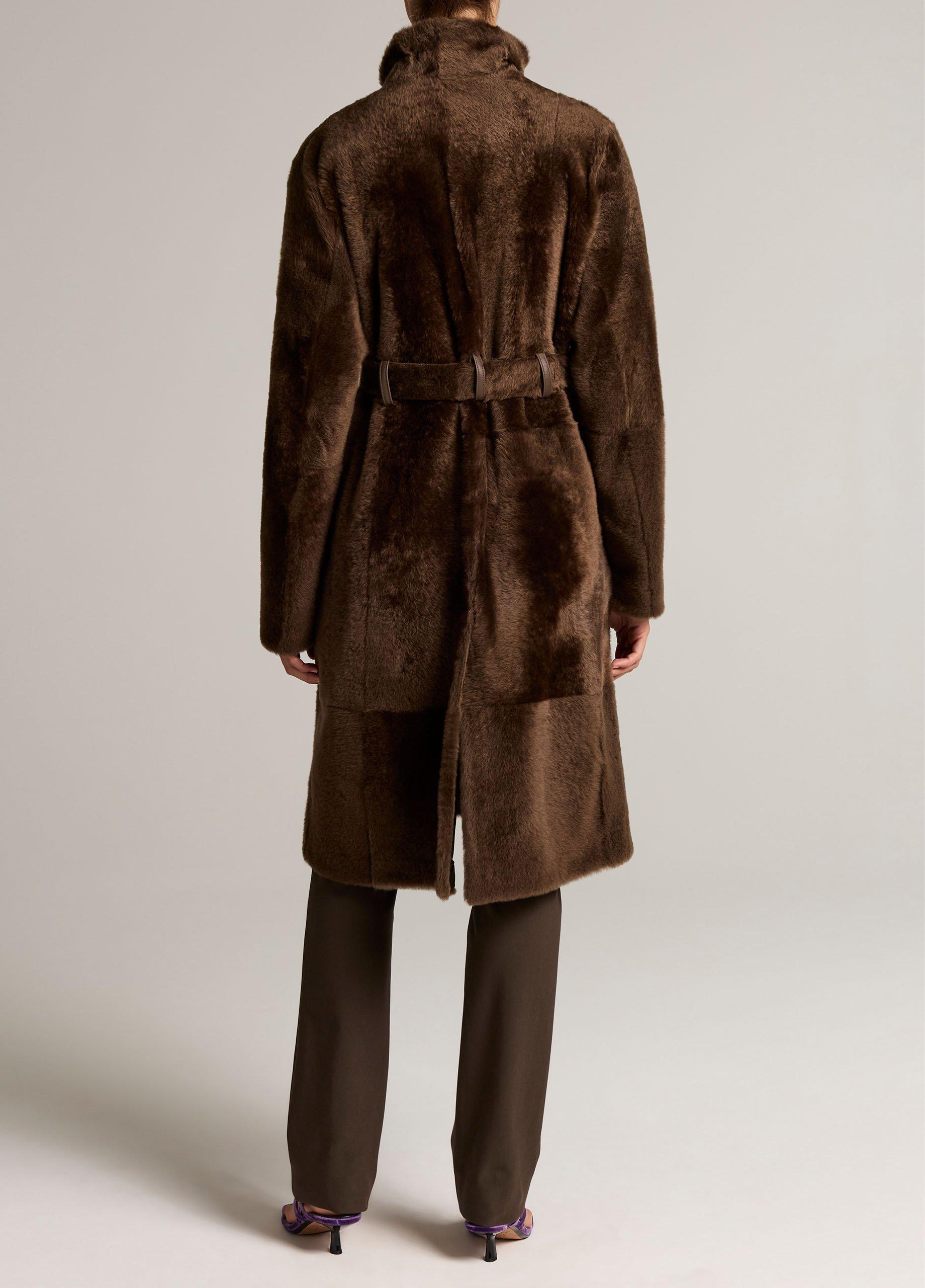 Reversible Shearling Coat image number 2