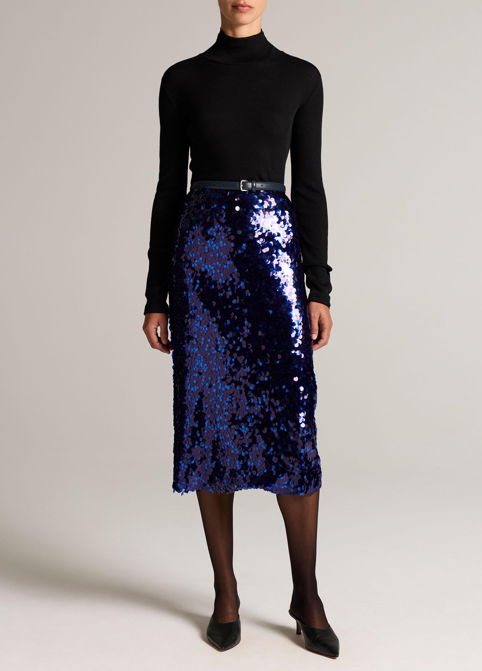 Paillette Pencil Skirt image number 0