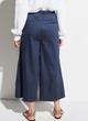 High Rise Linen Culotte image number 3