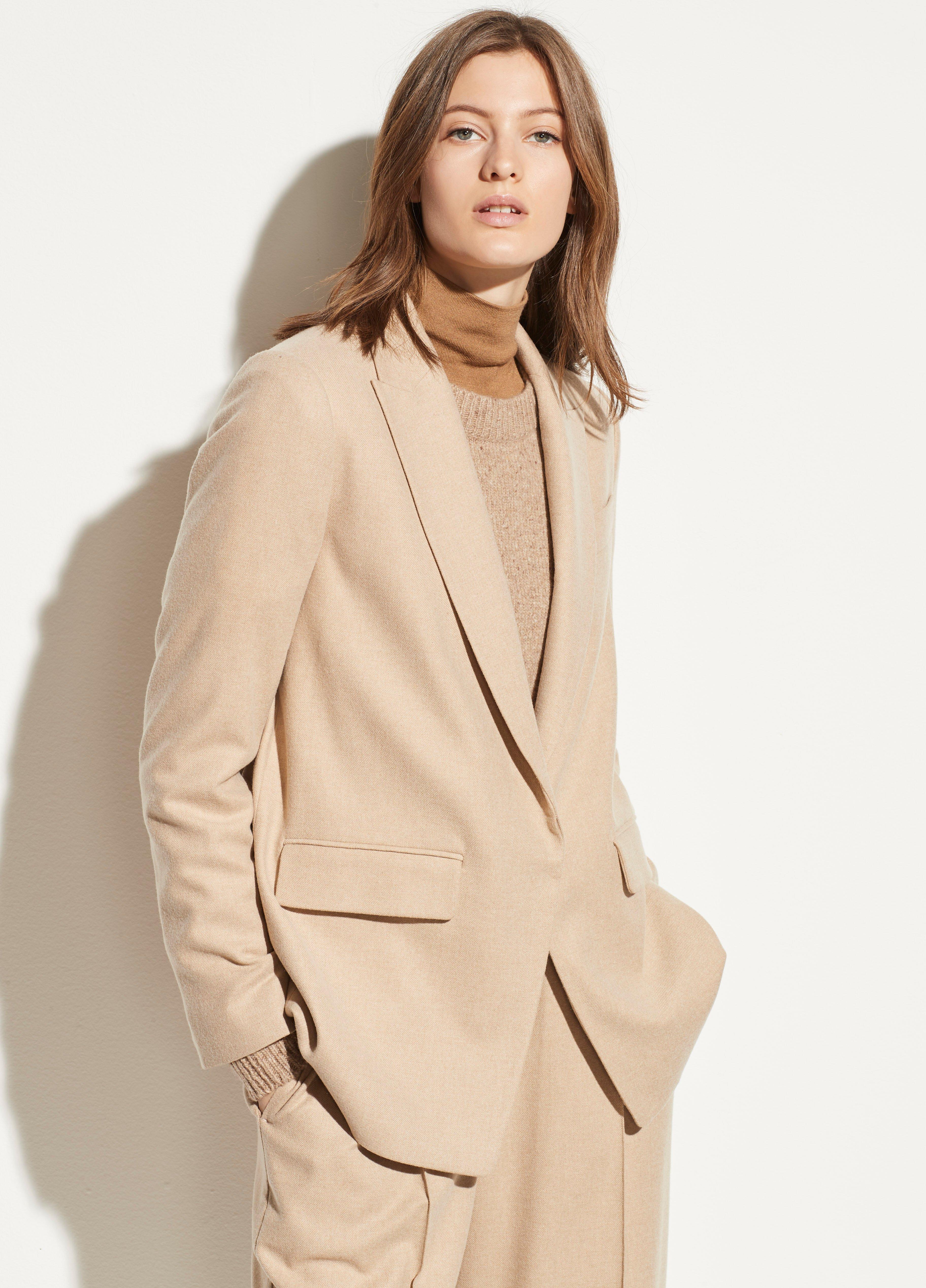 Flannel Boyfriend Blazer image number 0