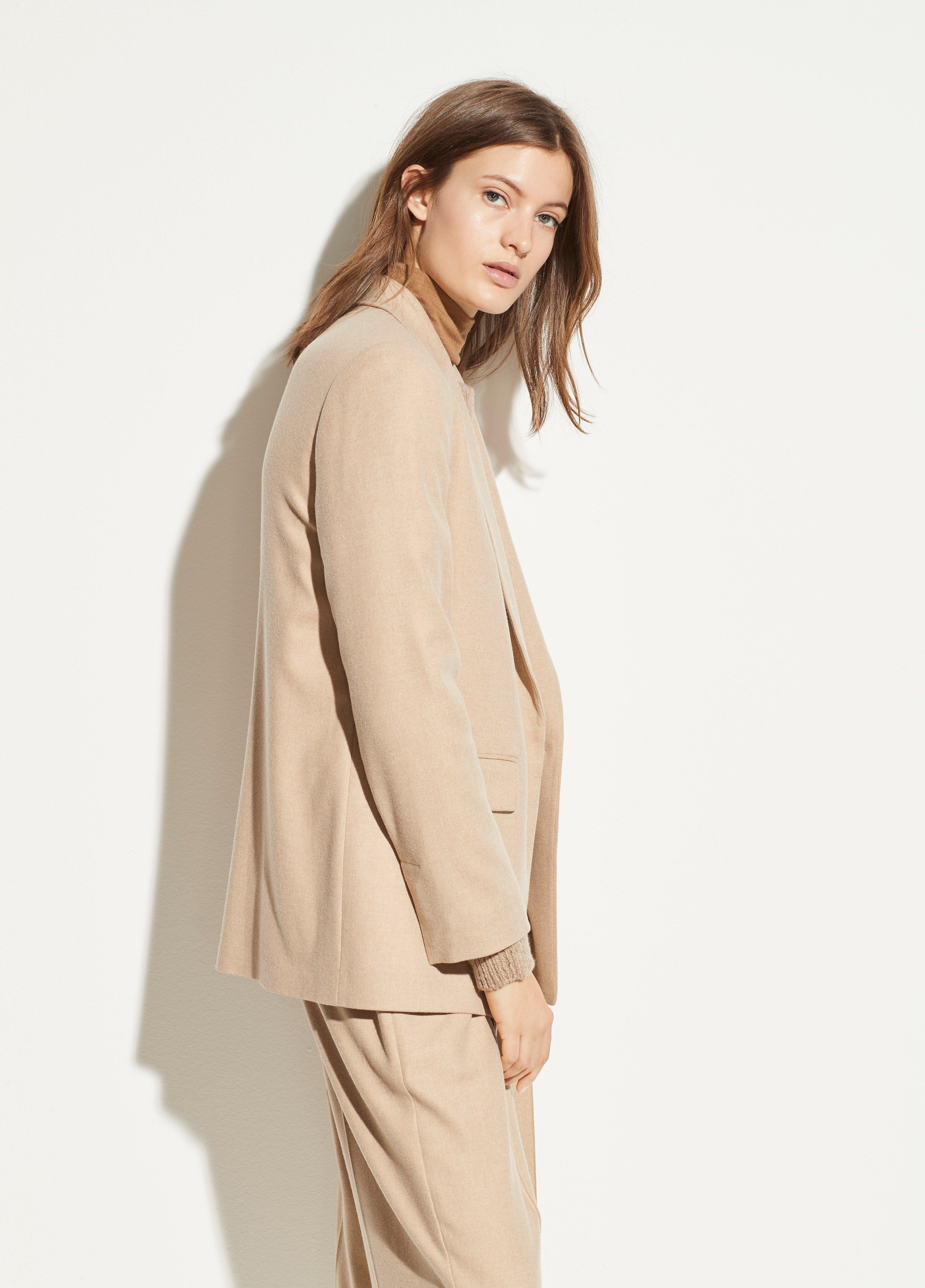 Flannel Boyfriend Blazer image number 1