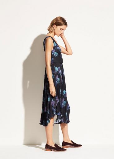 Painted Floral Twist Front Dress image number 2