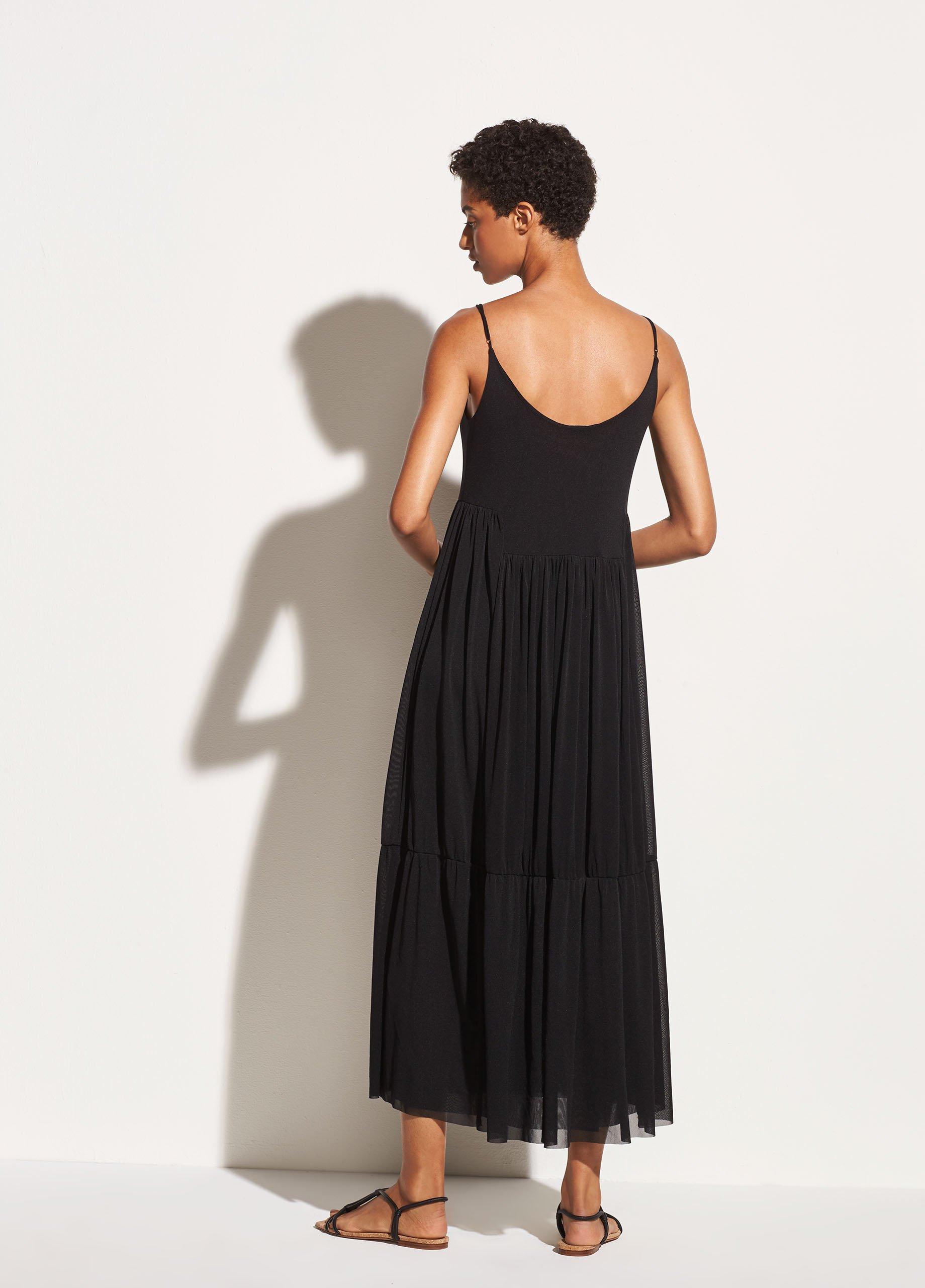 Gathered Knit Cami Dress