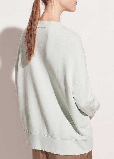 French Terry Drop Shoulder Pullover image number 3