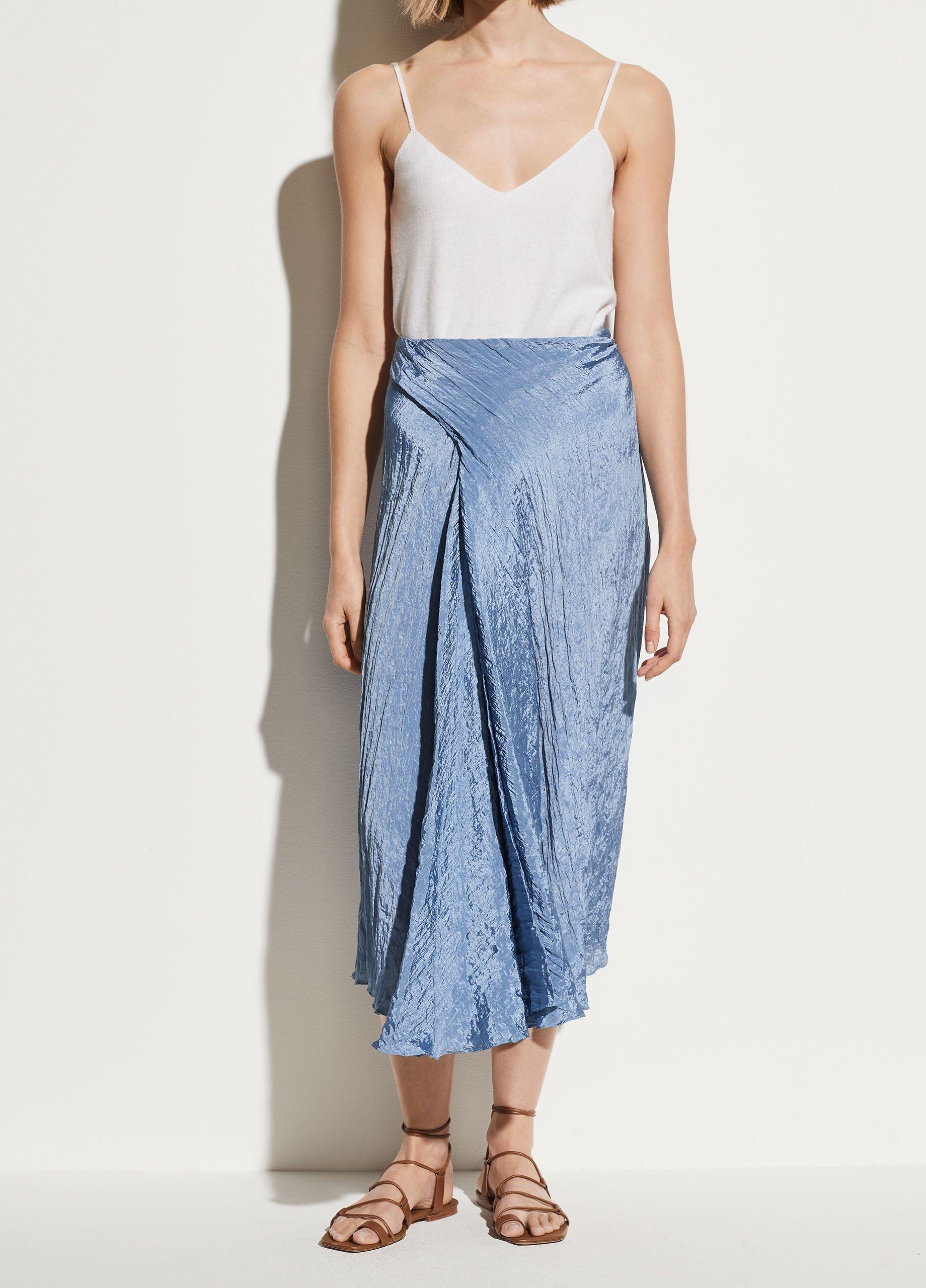 Textured Drape Skirt image number 1