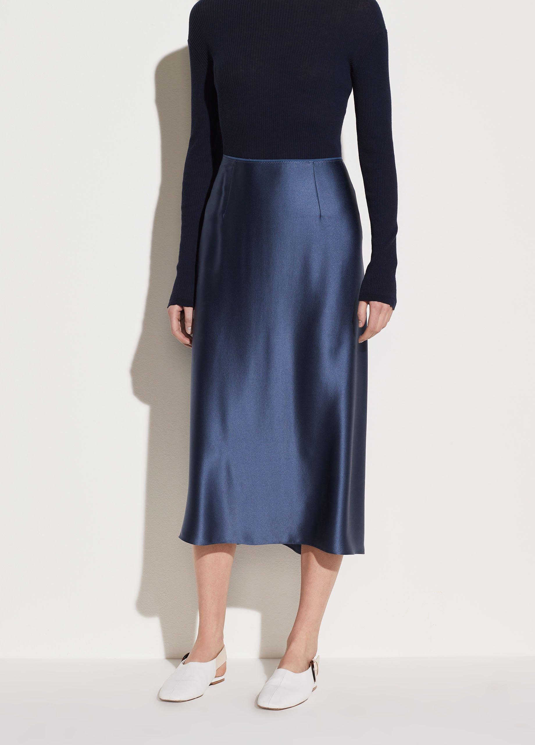 Satin Slip Skirt image number 1