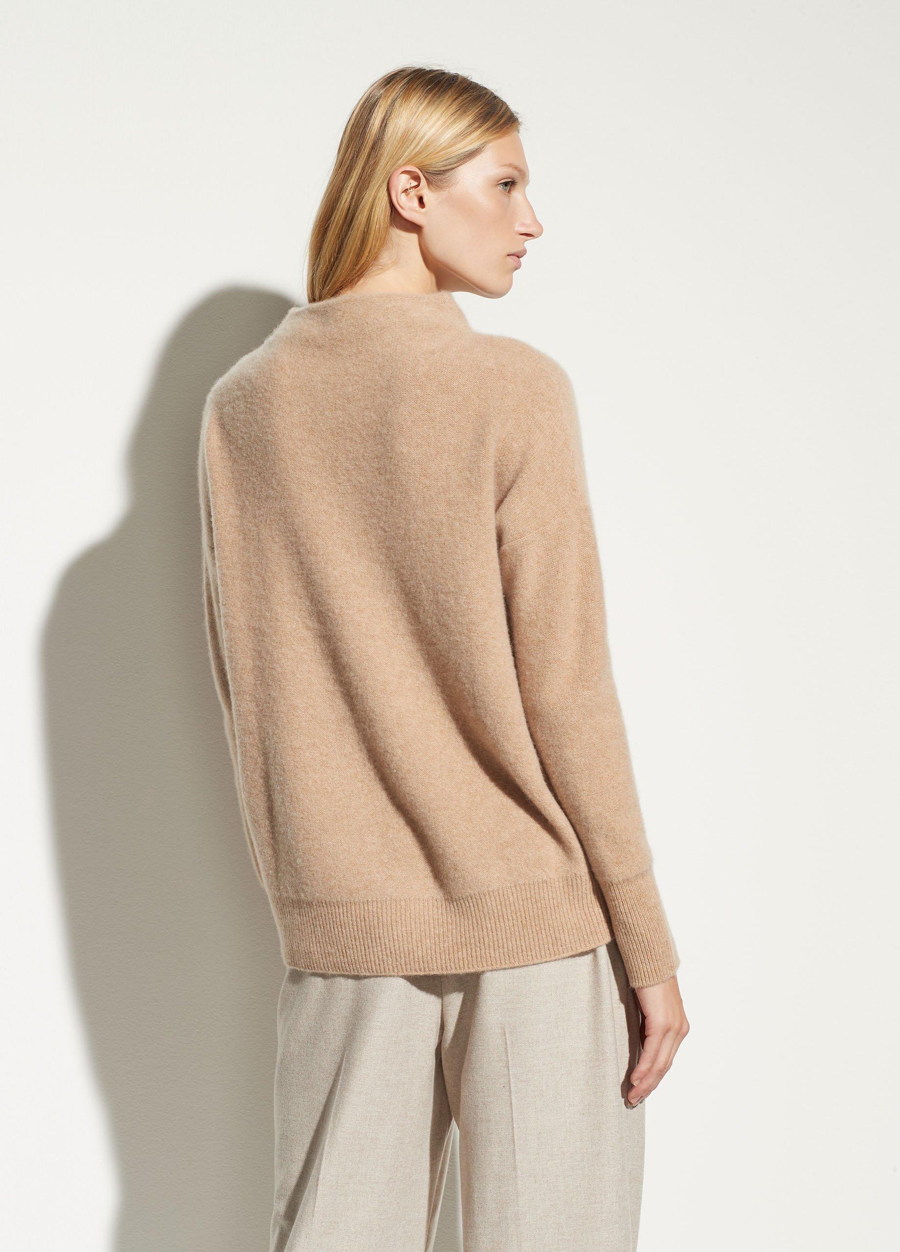 Boiled Cashmere Funnel Neck Pullover in Vince Products Women Vince