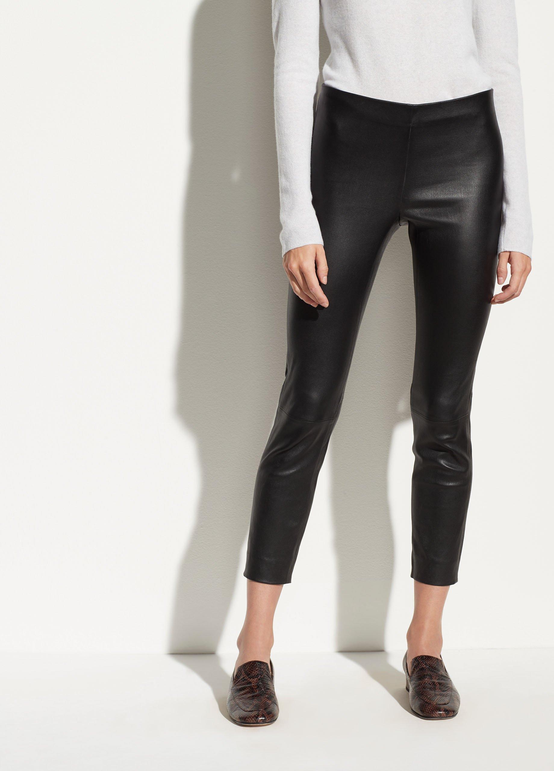 Leather Stitch Front Legging in Vince Products Women