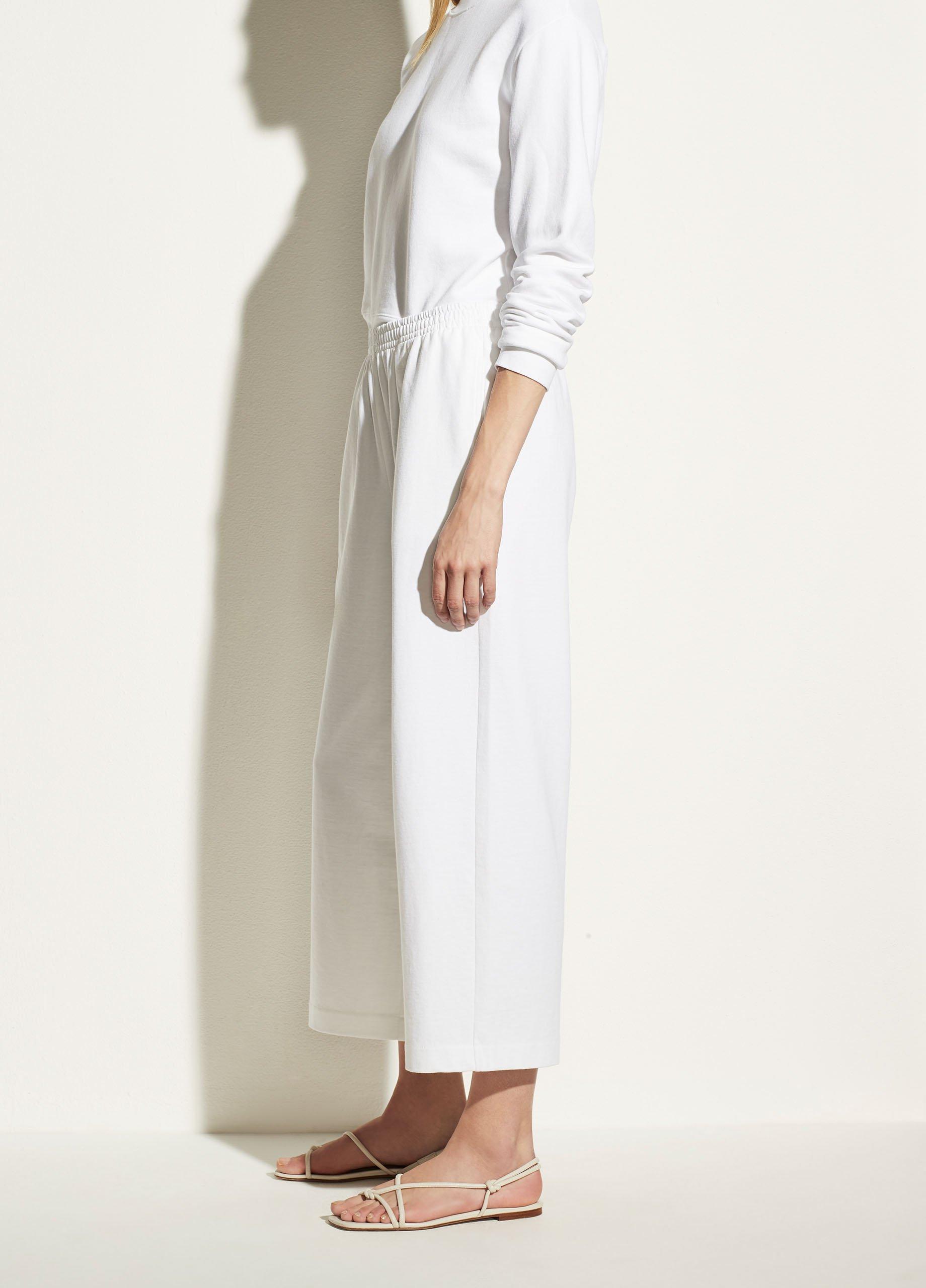 Cropped Wide Leg Pull On Pant image number 2