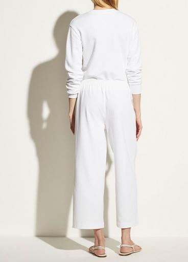 Cropped Wide Leg Pull On Pant image number 3