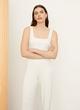Ribbed Square Neck Camisole image number 1