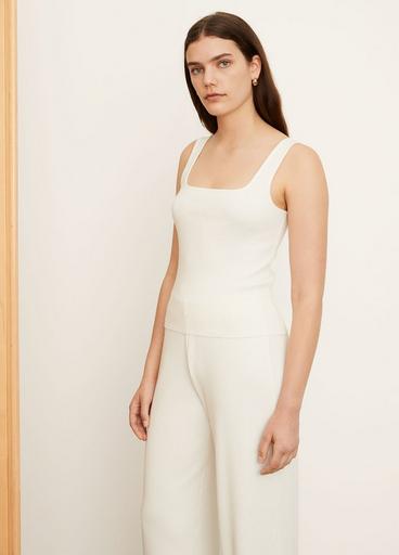 Ribbed Square Neck Camisole image number 2