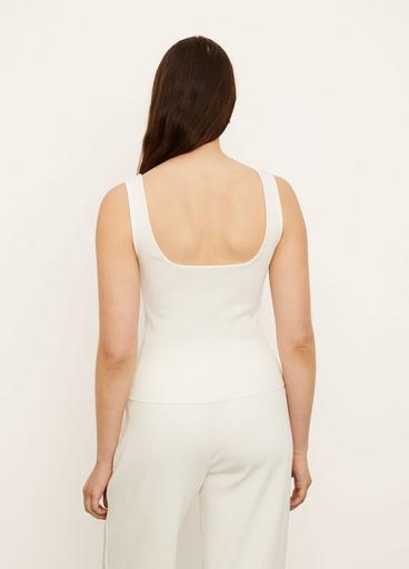 Ribbed Square Neck Camisole image number 3