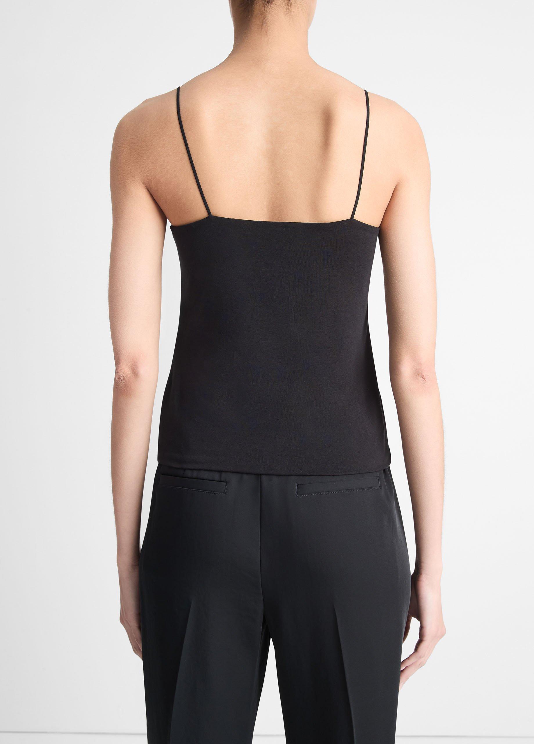 Nilou Chiffon Trim Camisole Oat – CAMI NYC