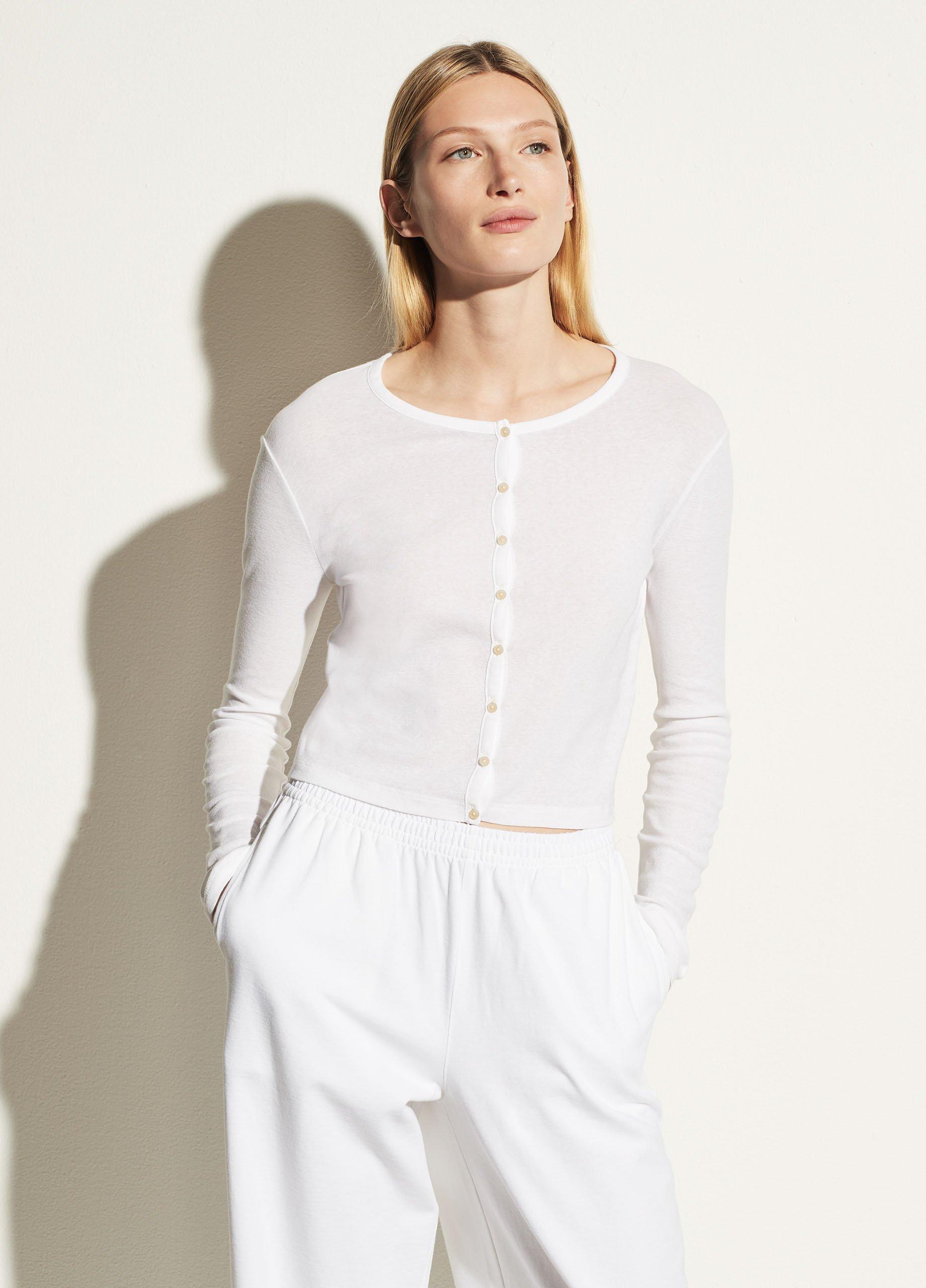 Long Sleeve Cropped Cardigan image number 1