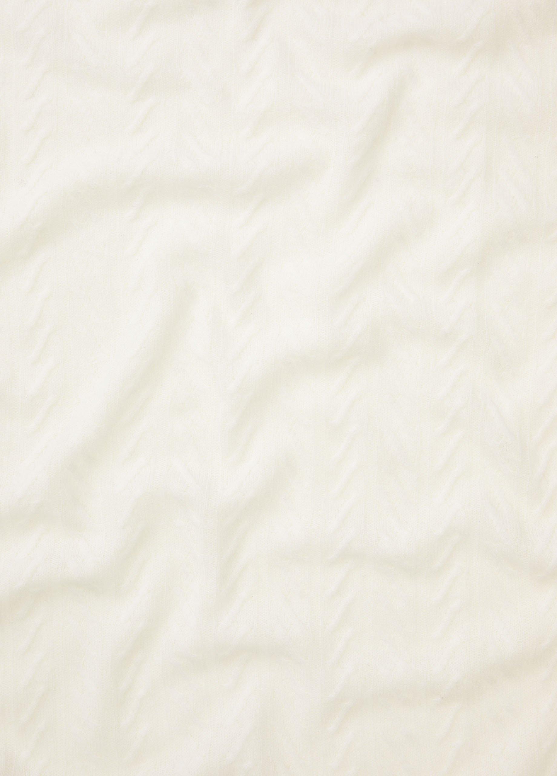 Baby Cashmere Cable Blanket image number 1