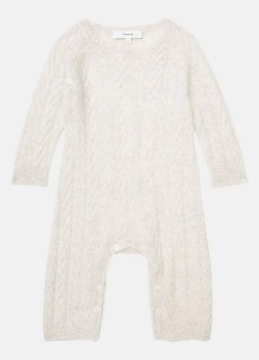 Baby Cashmere Cable Bodysuit image number 0