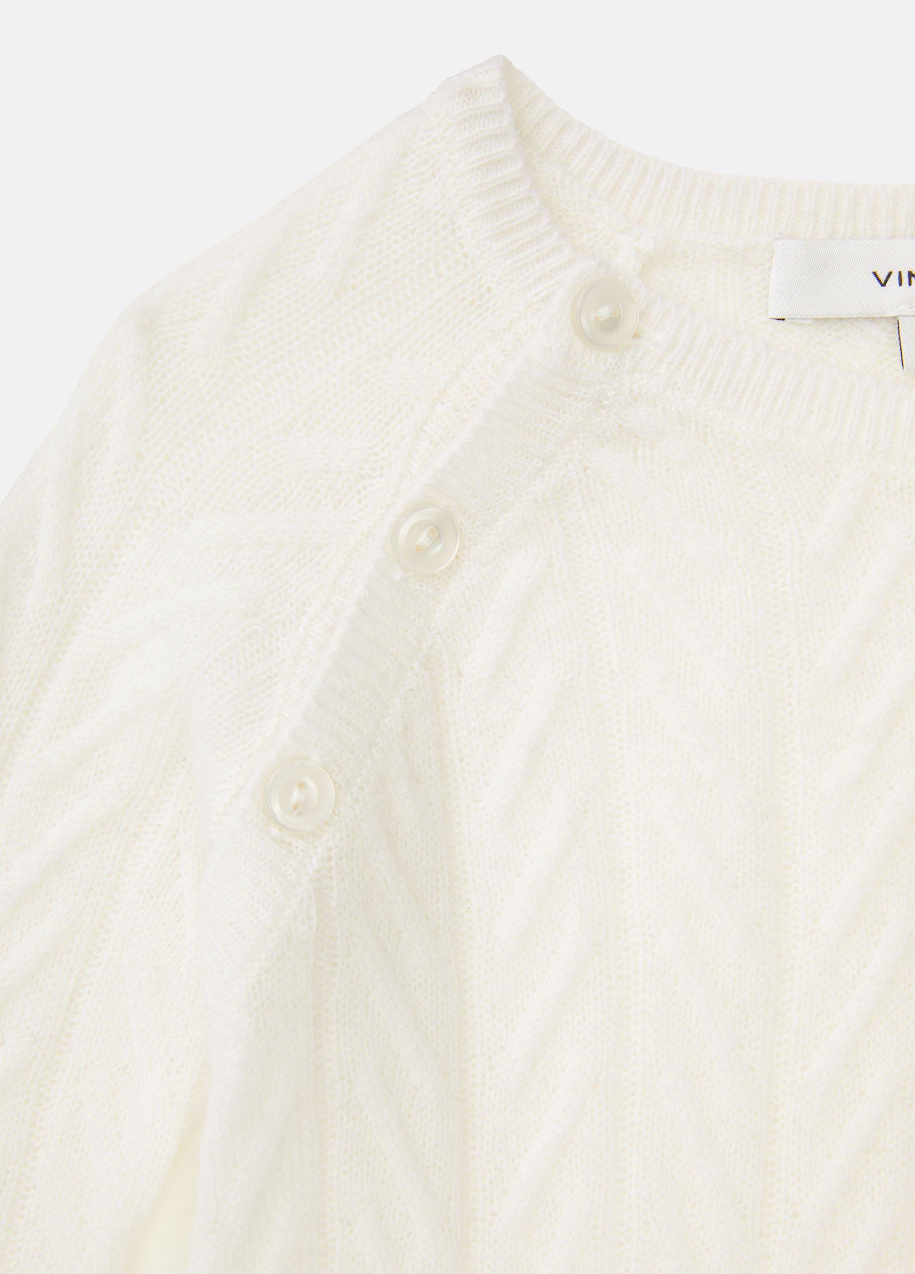 Baby Cashmere Cable Bodysuit image number 1