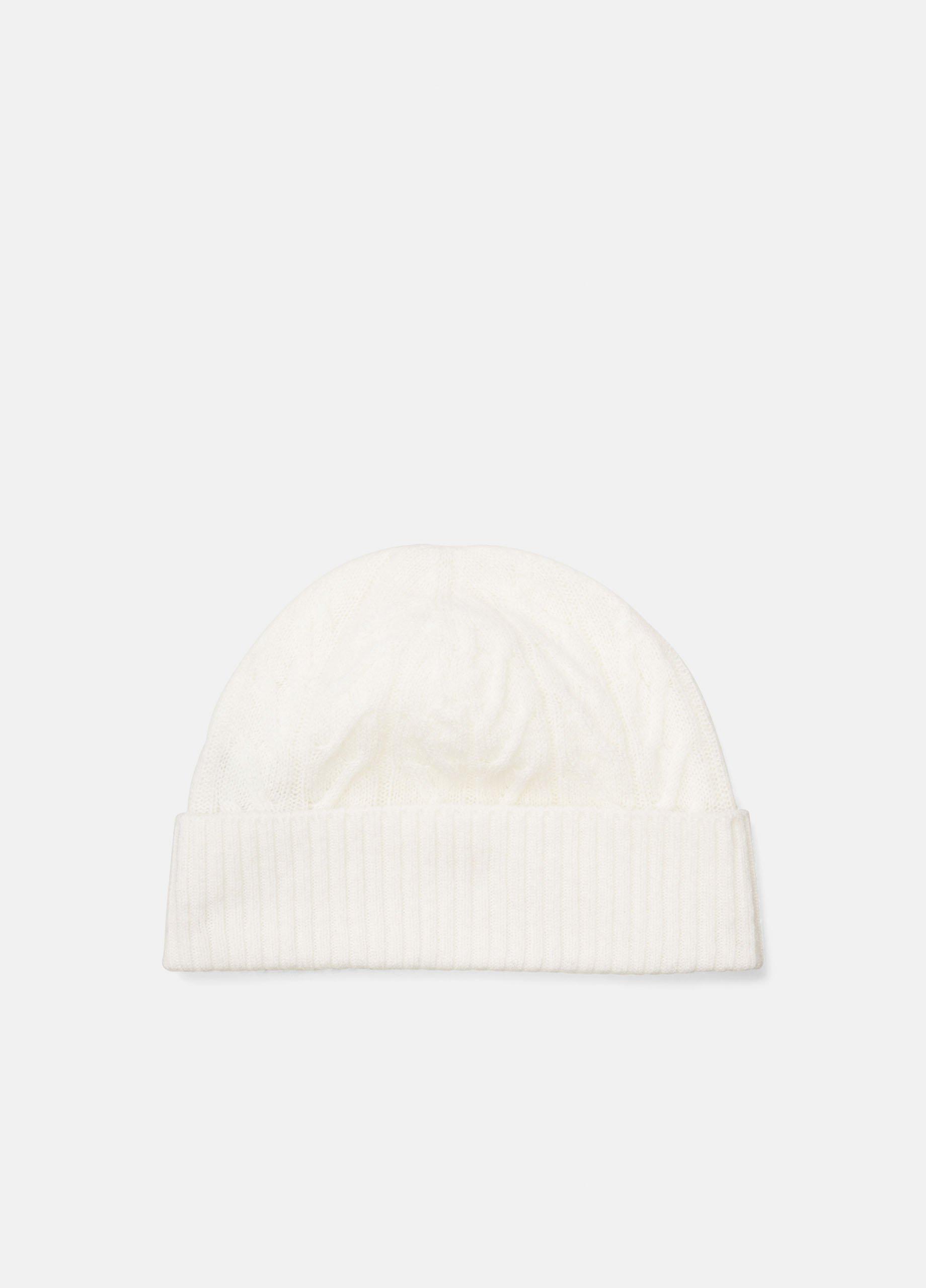Baby Cashmere Cable Beanie