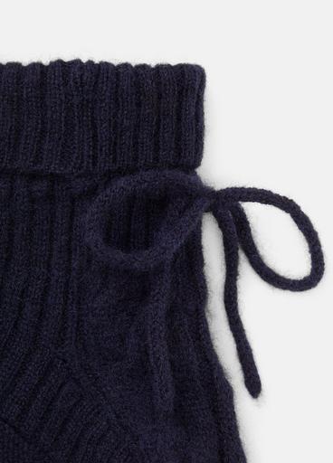 Baby Cashmere Cable Booties image number 1
