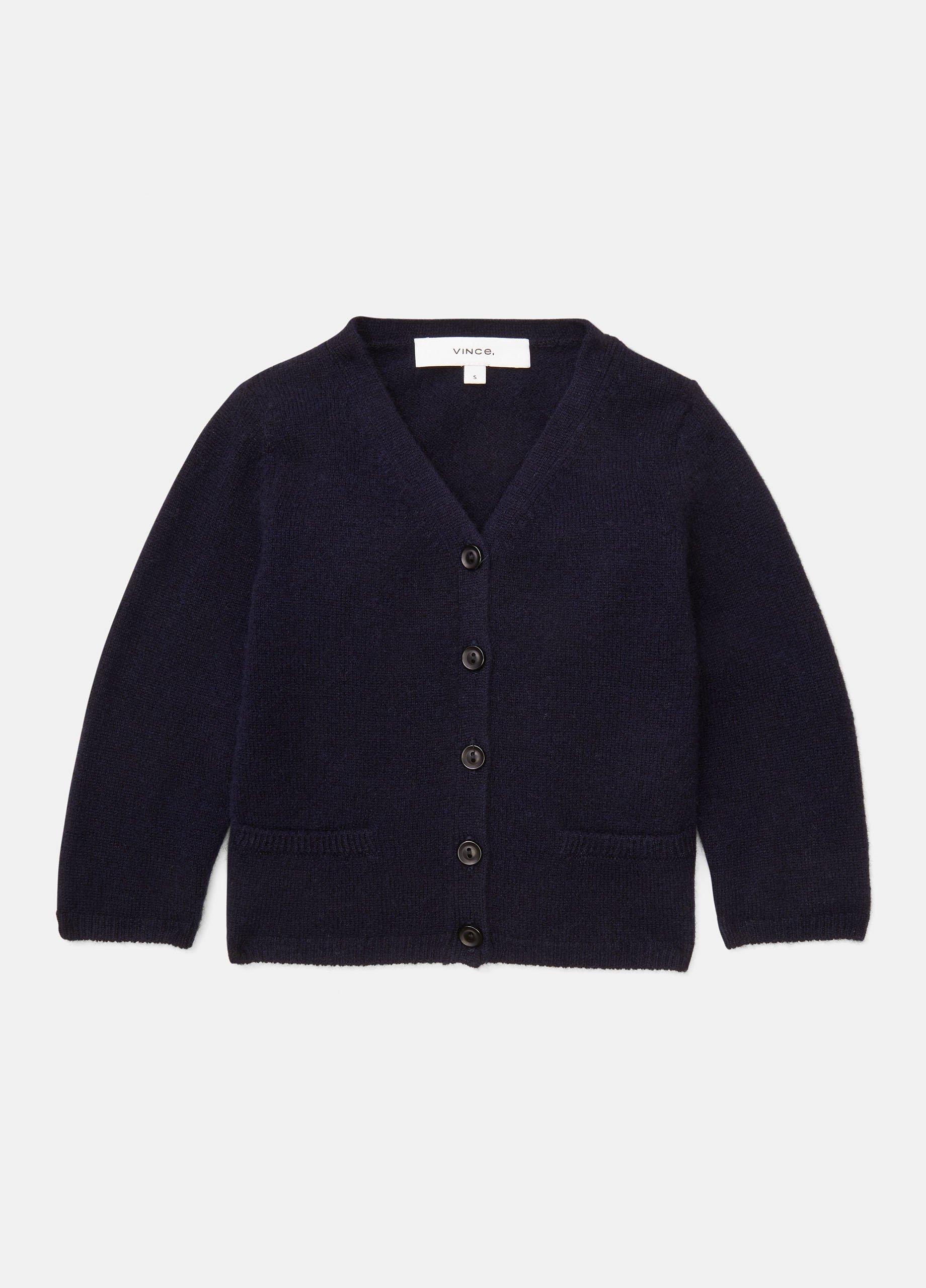 Vince black cashmere clearance cardigan