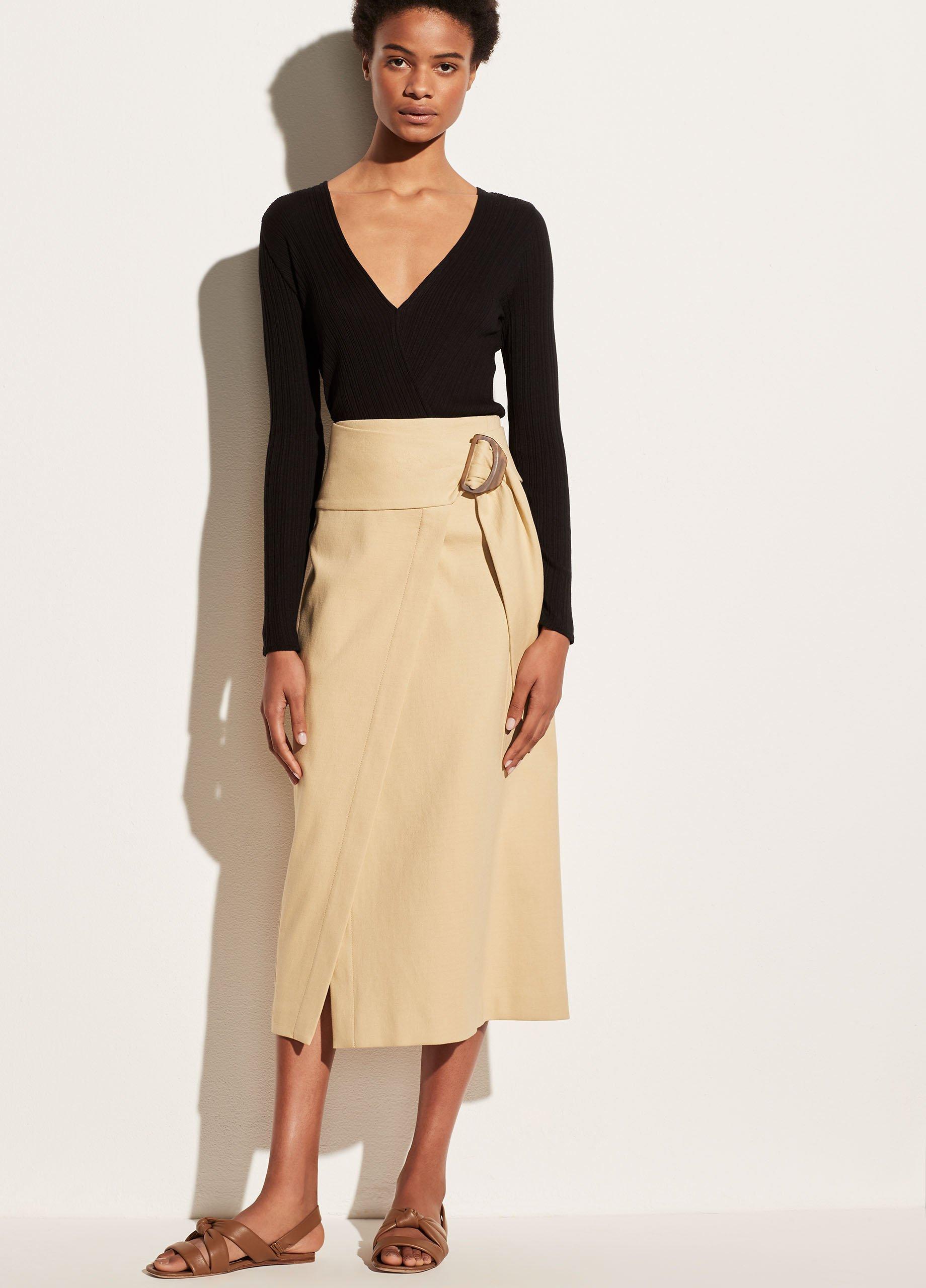 Long Sleeve Wrap Top image number 1