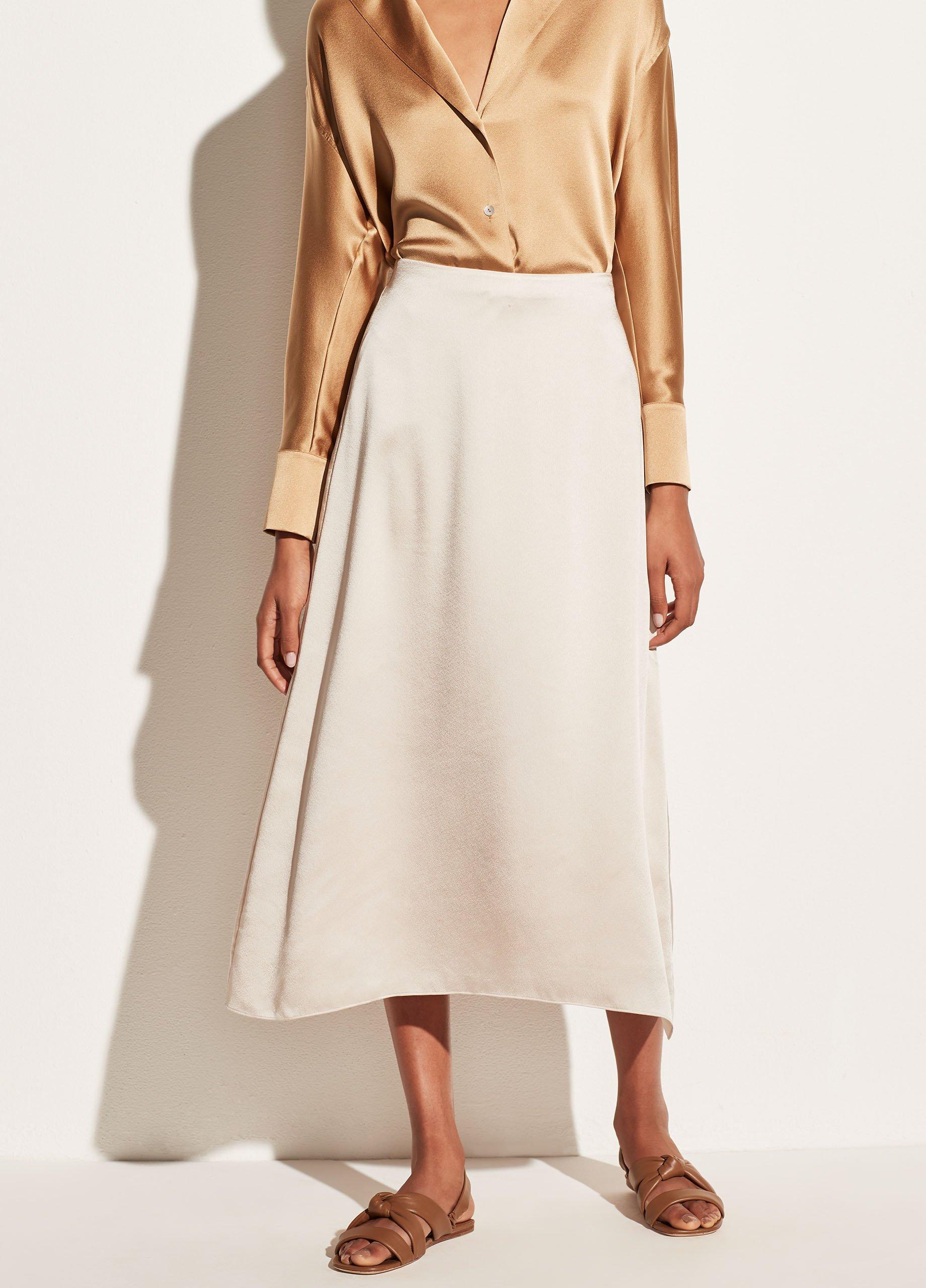 Draped Slip Skirt image number 1