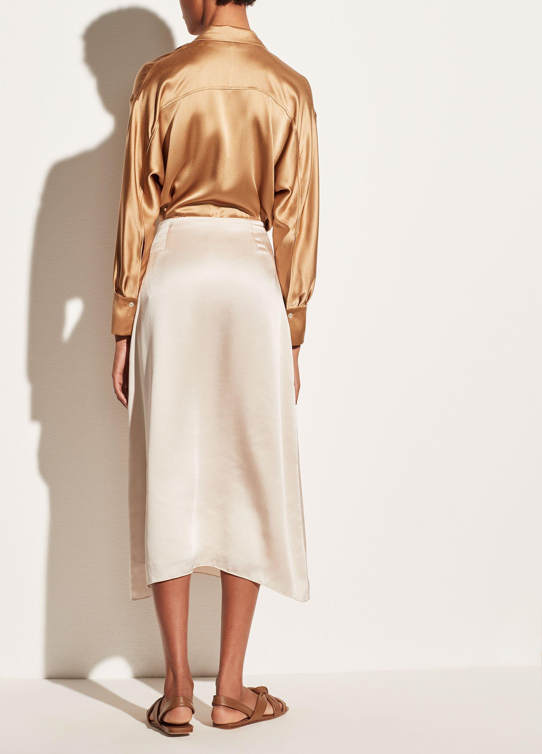 Draped Slip Skirt image number 3